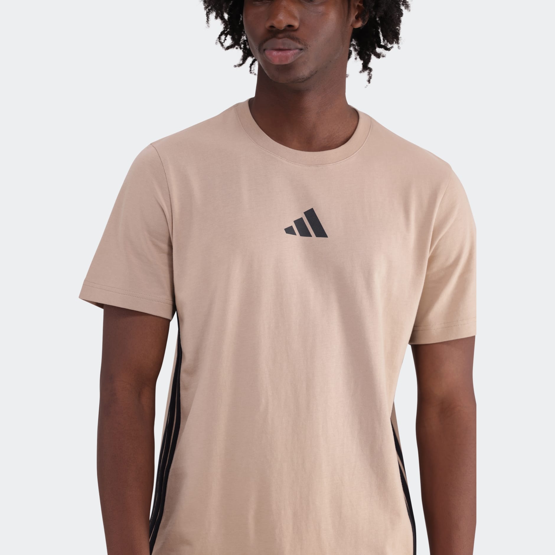 Essentials 3-Stripes Single Jersey T-Shirt