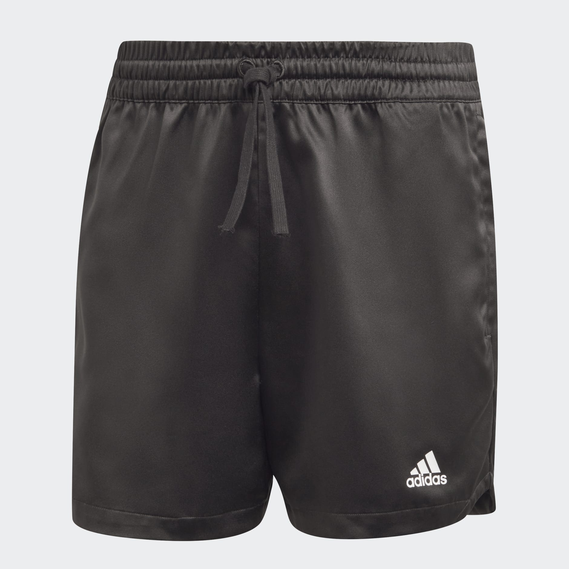 Clothing - Satin Shorts - Black | adidas South Africa