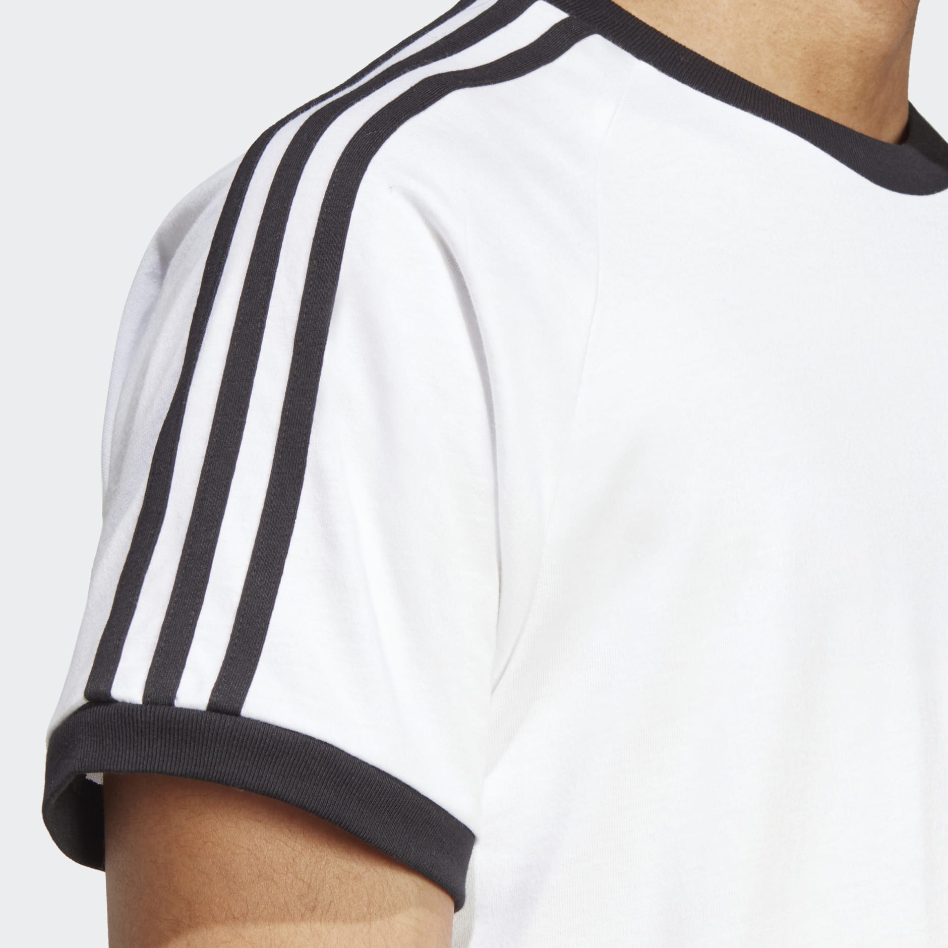 adidas Adicolor Classics 3-Stripes Tee White | LK - adidas