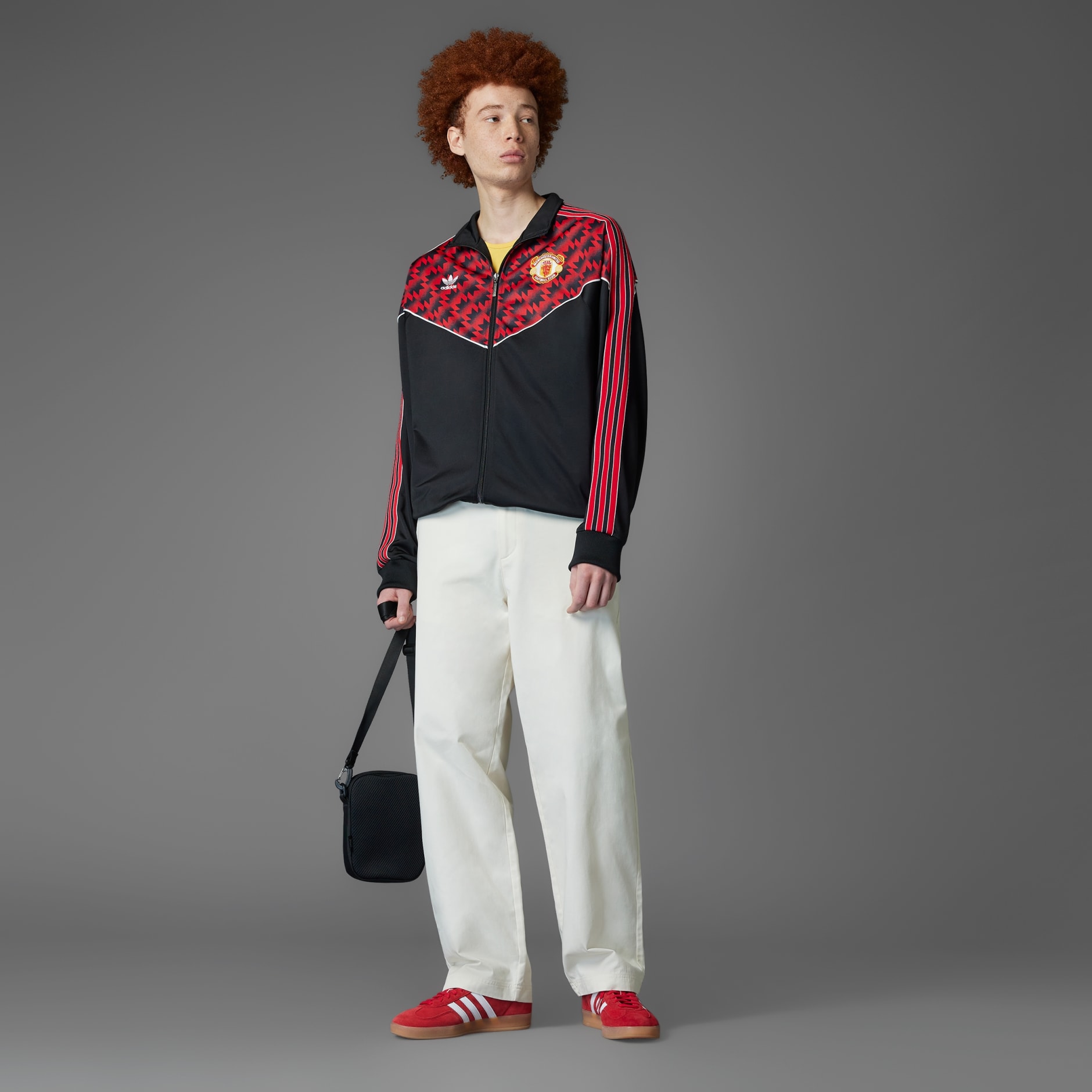 トップス Manchester United '91 Tops & Pants adidas Manchester United '91 Track Top | JF0373 | FOOTY.COM