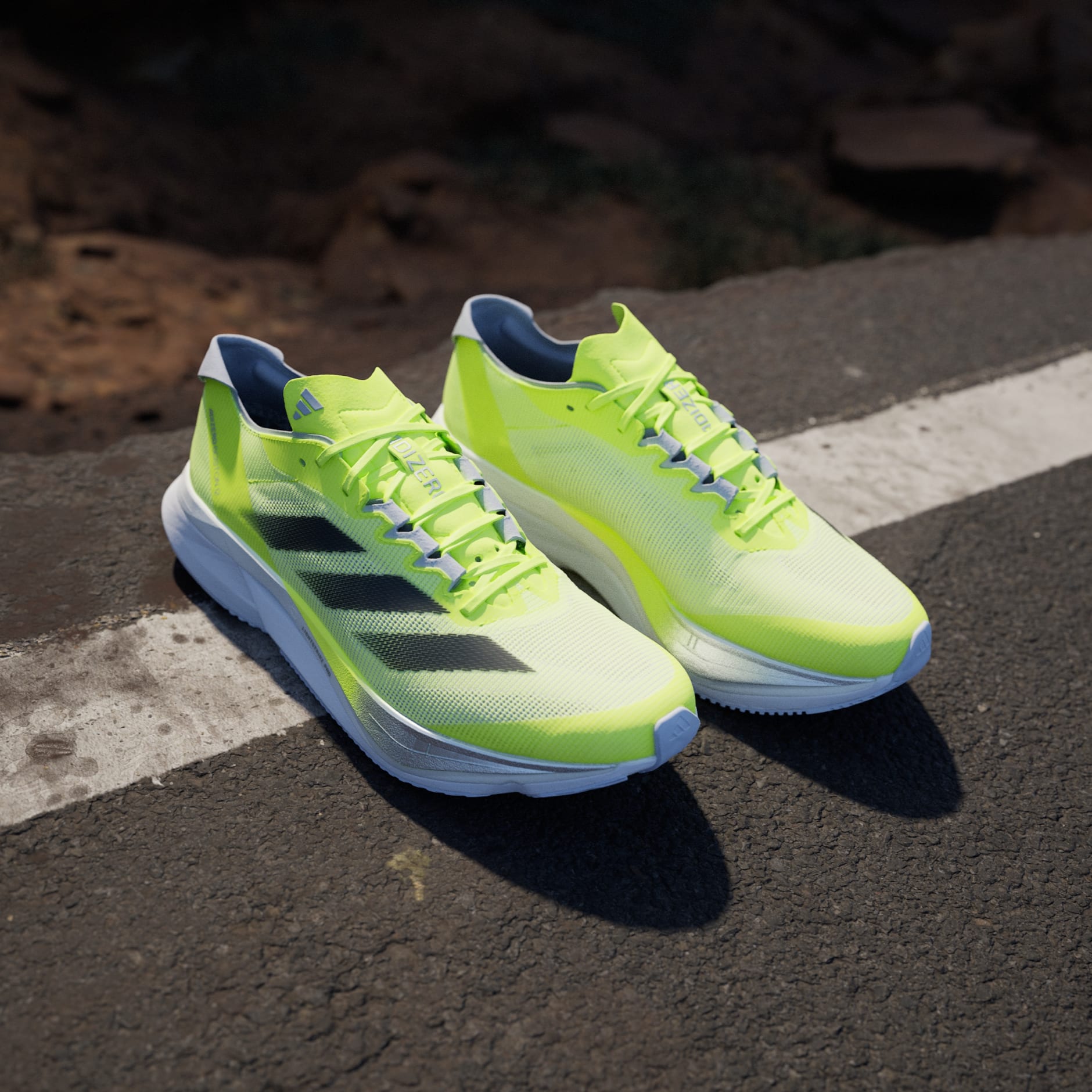 adidas Adizero Boston 12 Shoes - Green | adidas KE