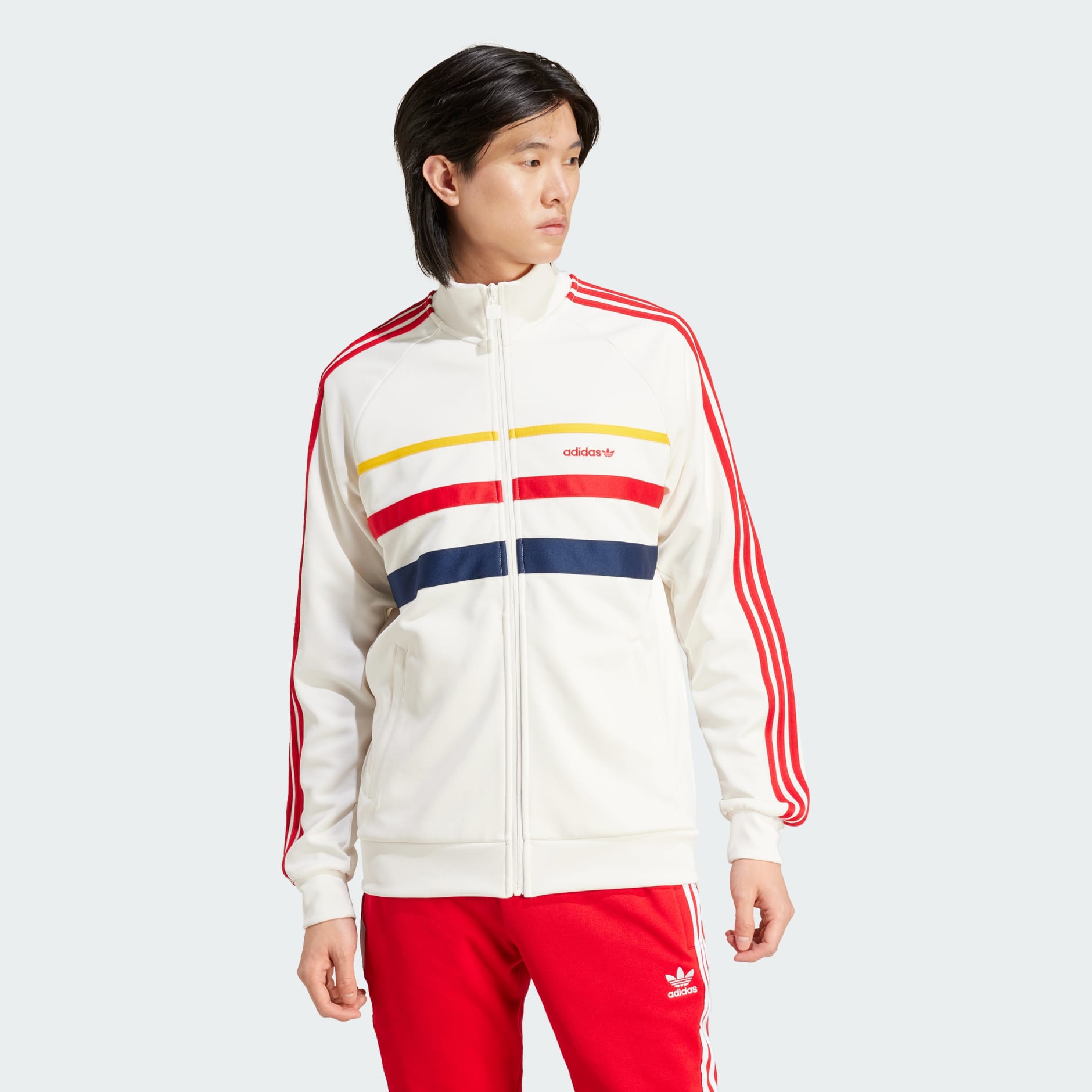 Adidas Originals The First Mens Track Top Cloud White Medium