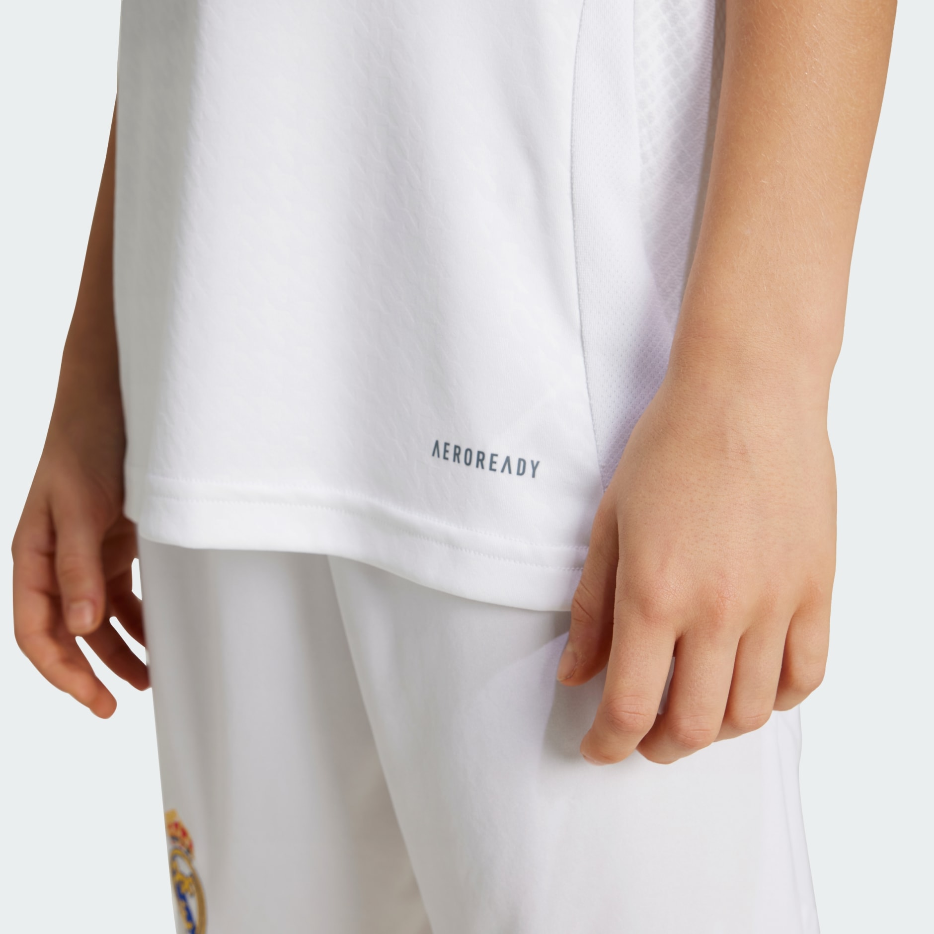 Camiseta Uniforme Local Real Madrid 24/25 Niños