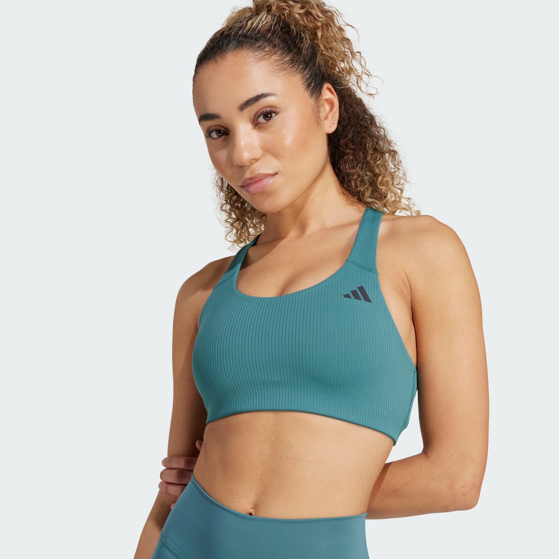 Brassi&egrave;re de training tissu c&ocirc;tel&eacute; Powerimpact Maintien moyen