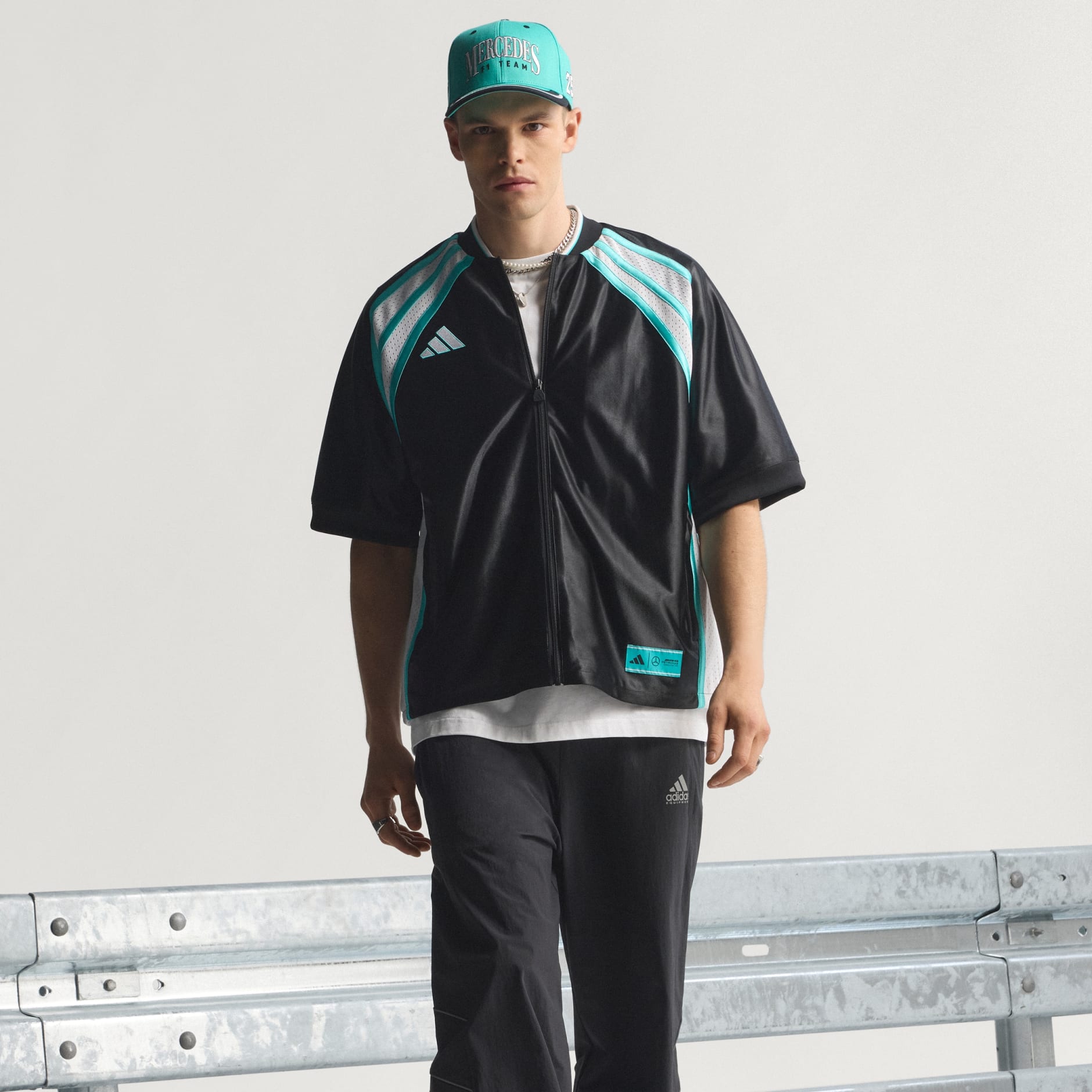 Mercedes - AMG Petronas Formula 1 Team Las Vegas Tricou de Baseball Pentru Bărbați