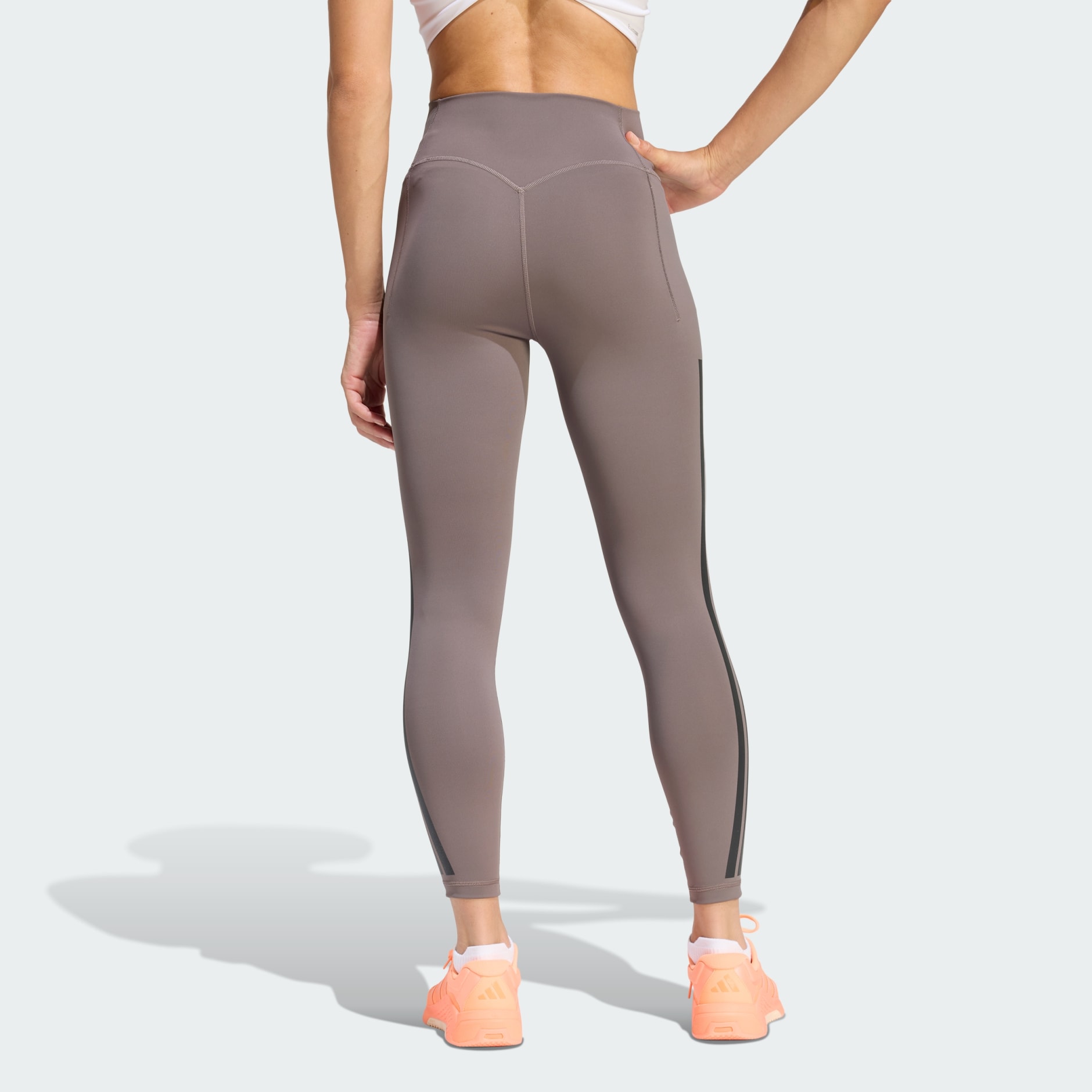 Optime Workout 3-Stripes 7/8 Leggings