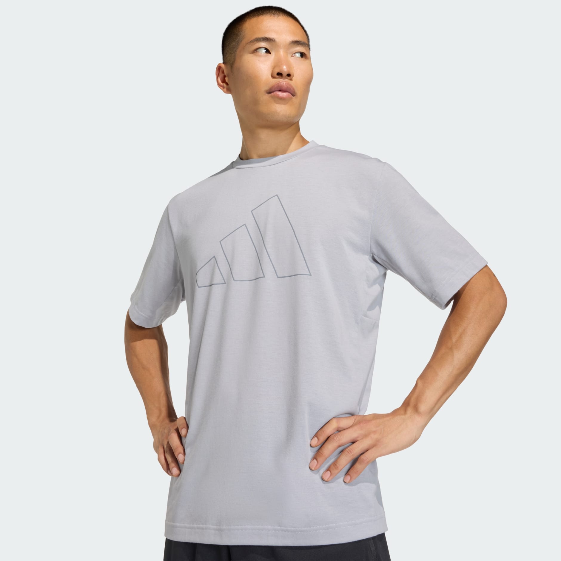 T-SHIRT WORKOUT ESSENTIALS FEELREADY LOGO