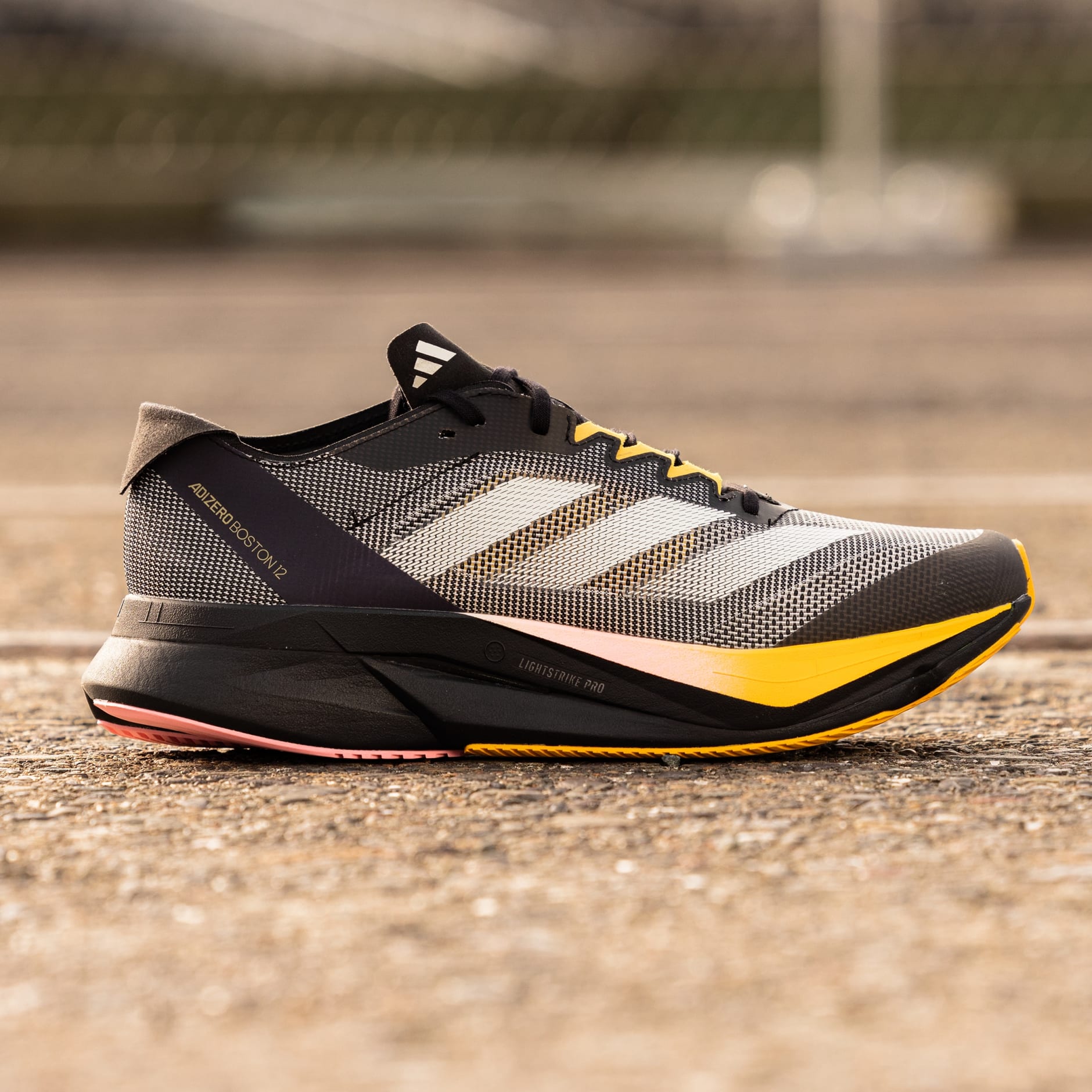 Men's Shoes - Adizero Boston 12 Shoes - Black | adidas Egypt