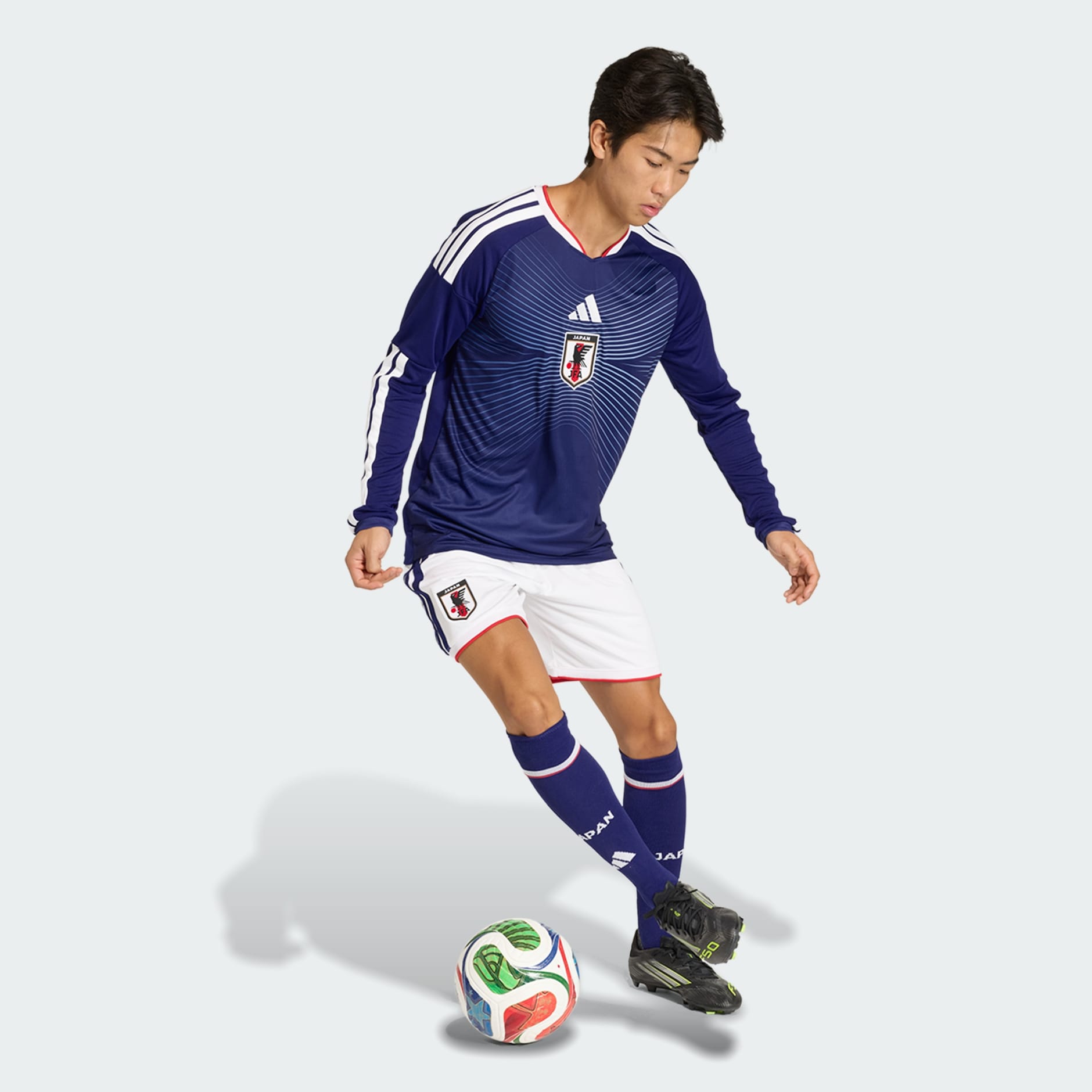 Japan 26 Home Long Sleeve Jersey