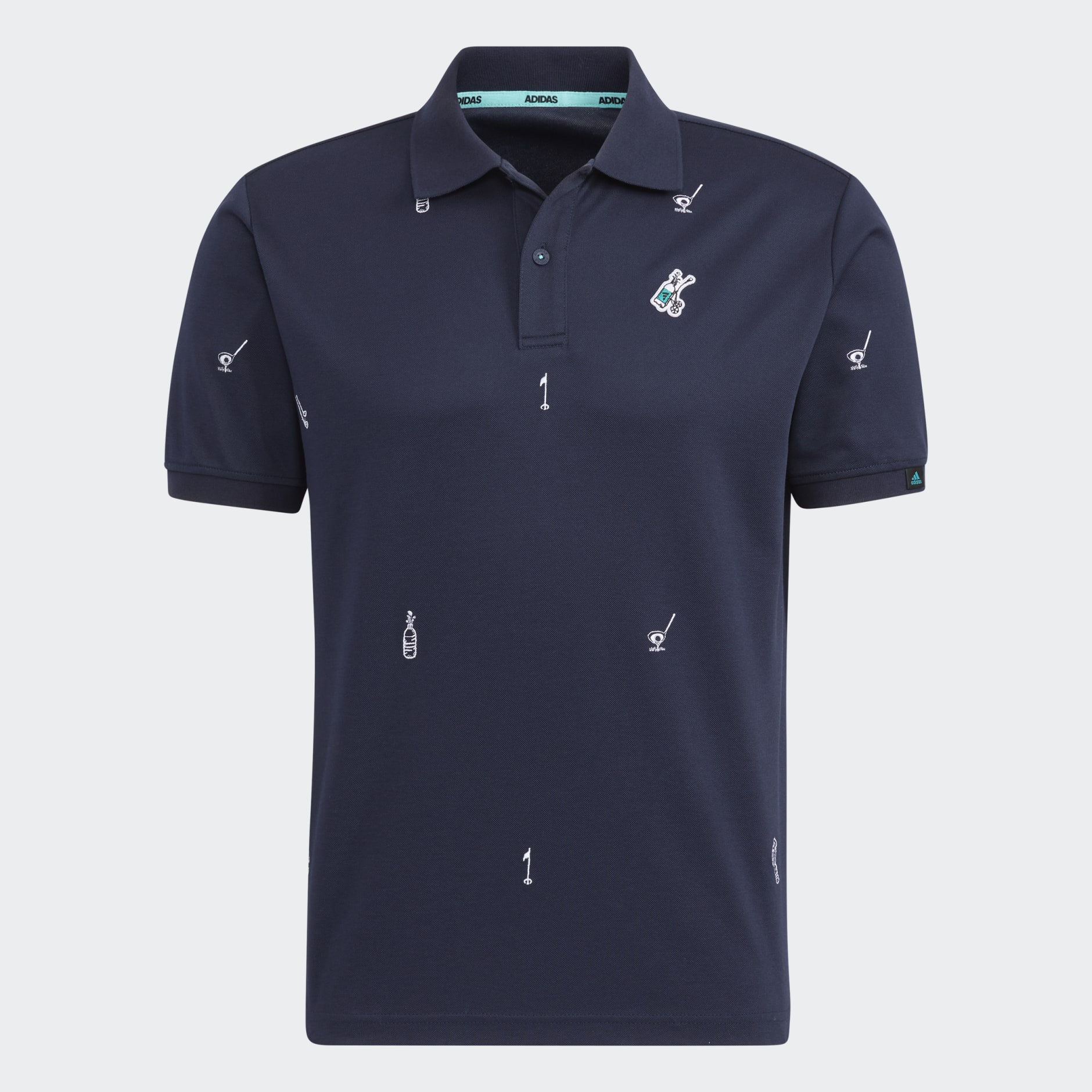 AEROREADY Play Green Graphic Polo Shirt