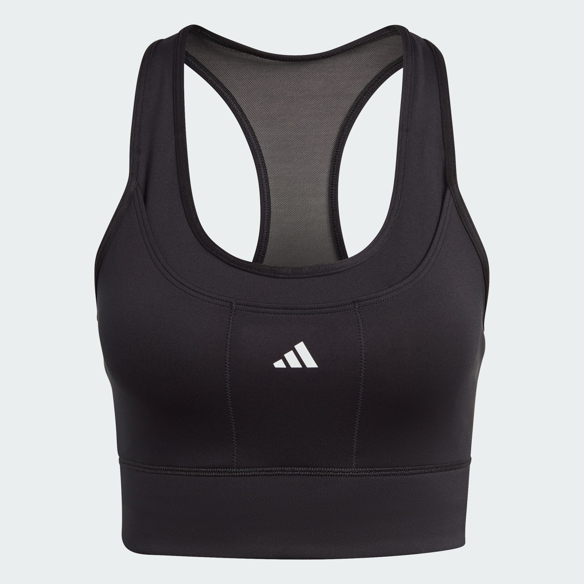 Brassiere de sport maintien moyen noir Adidas Performance