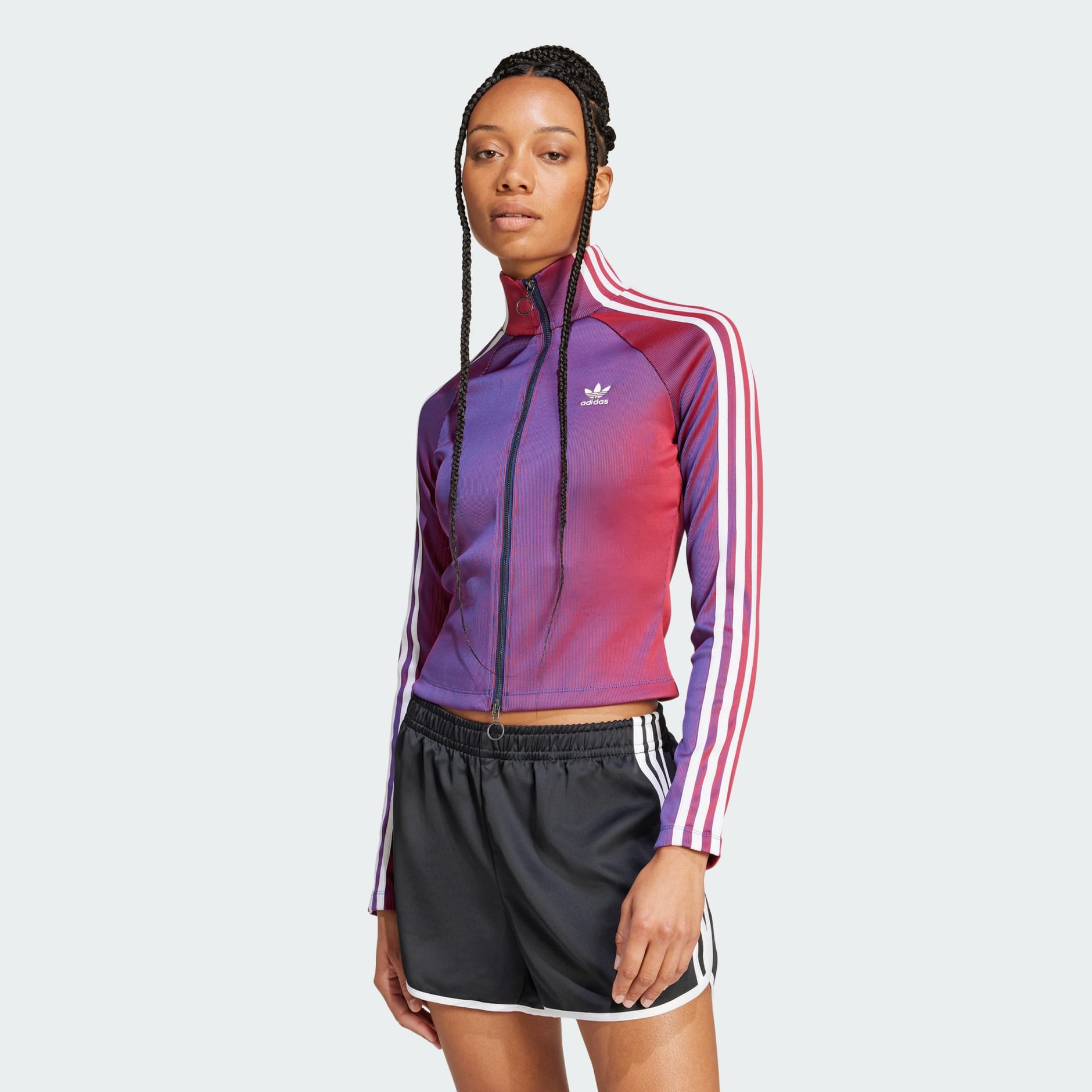CLOTHING - Rasant Rib Full-Zip Top - Multicolour | adidas Oman