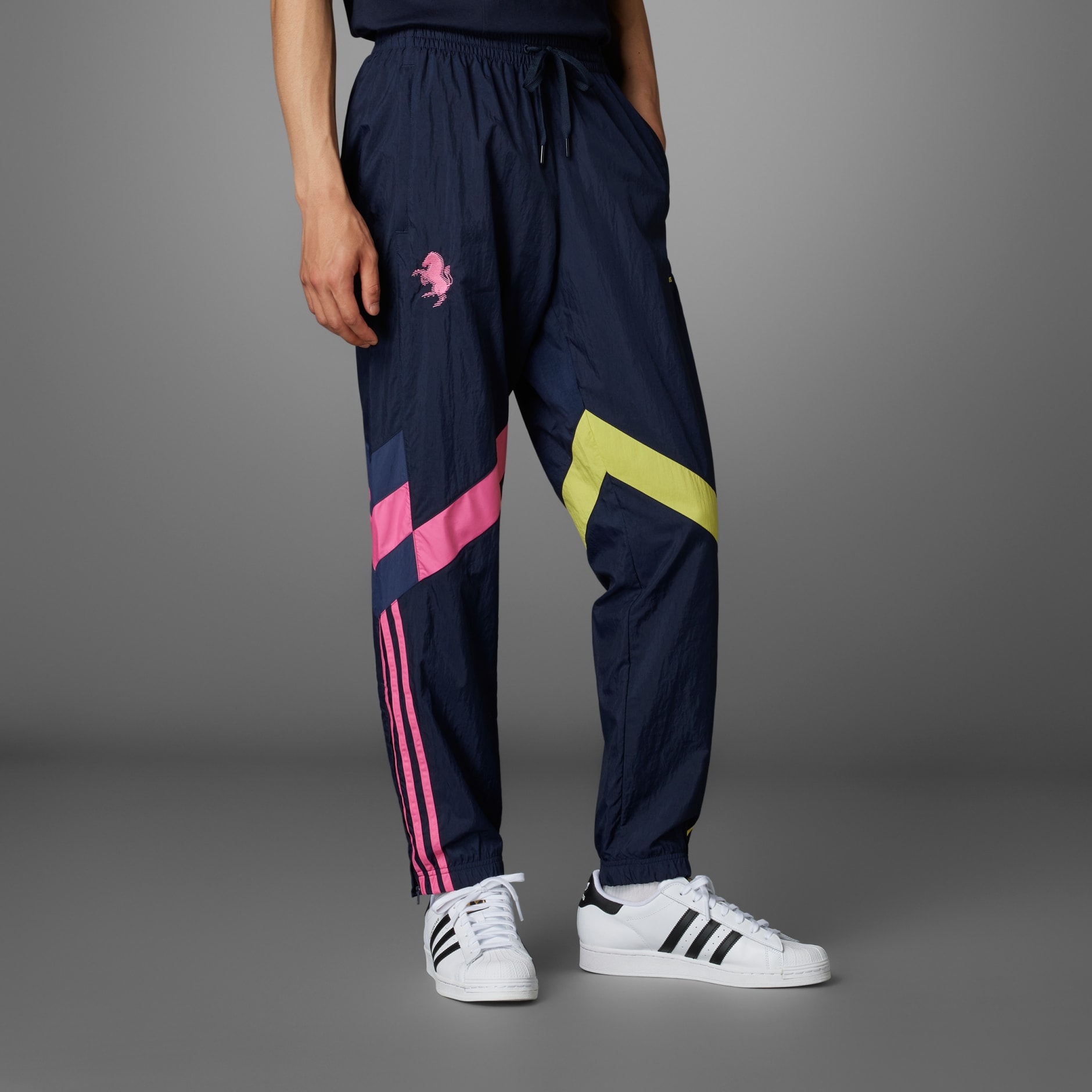 Adidas button up track pants best sale