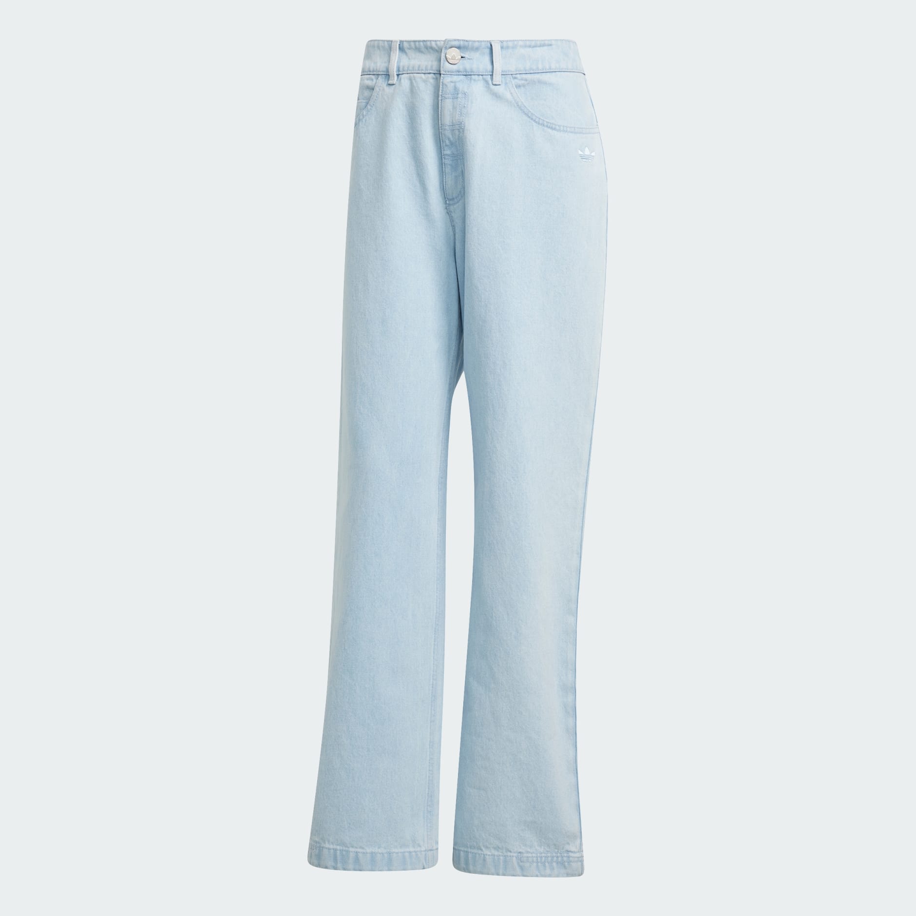 adidas ZIP WASHED DENIM PANTS 28 ライトブルー adidas ZIP WASHED DENIM PANTS ライトブルー 28