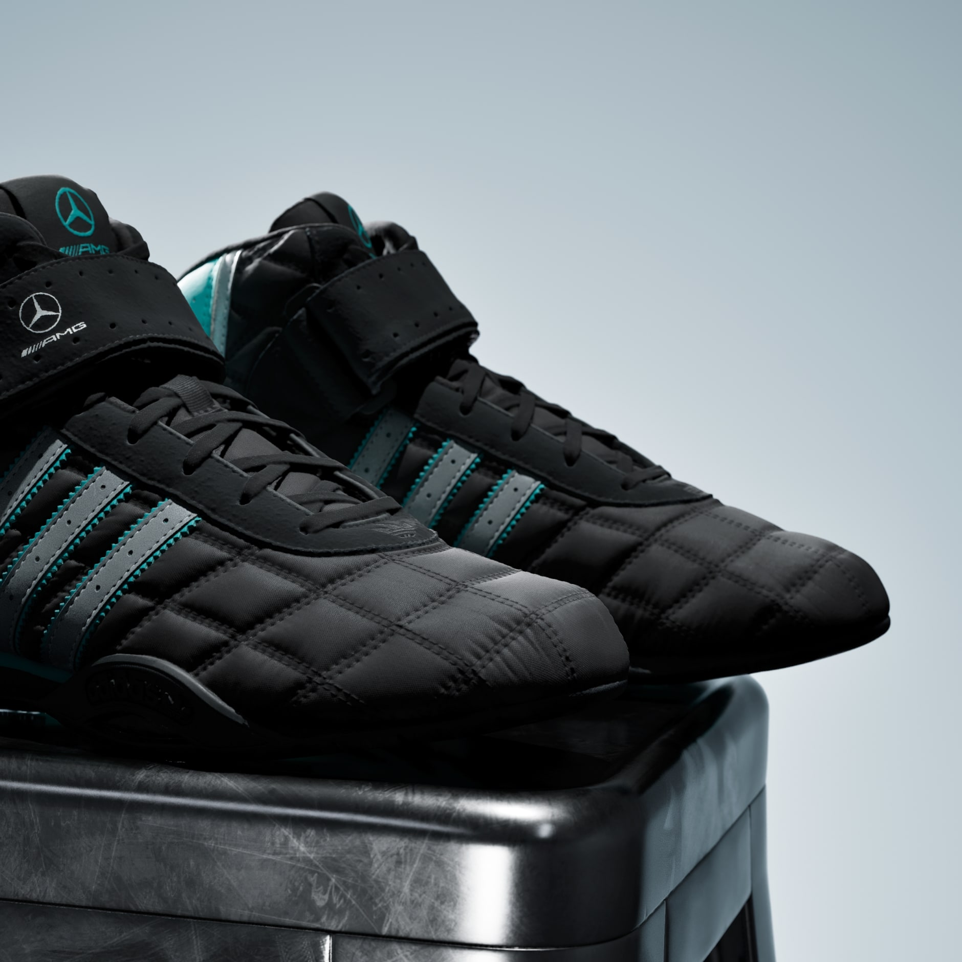 ADIRACER HI MERCEDES AMG PETRONAS F1 TEAM SHOES