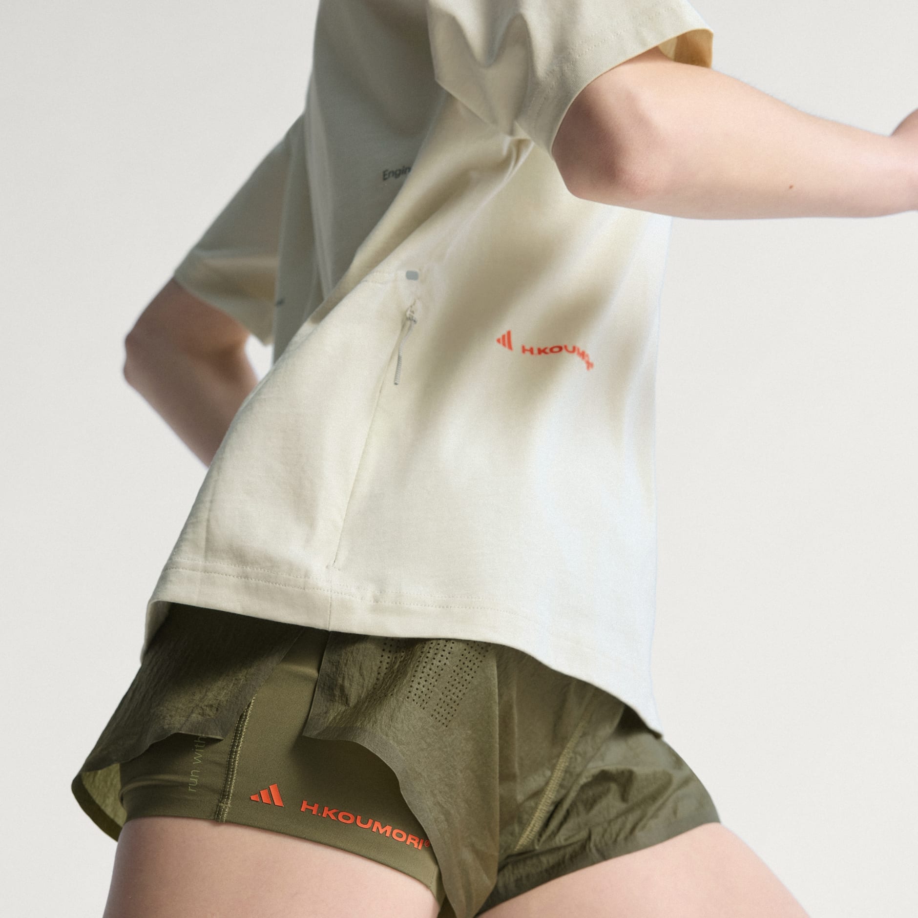 Tricou pentru alergare Adi365 H.Koumori(unisex)