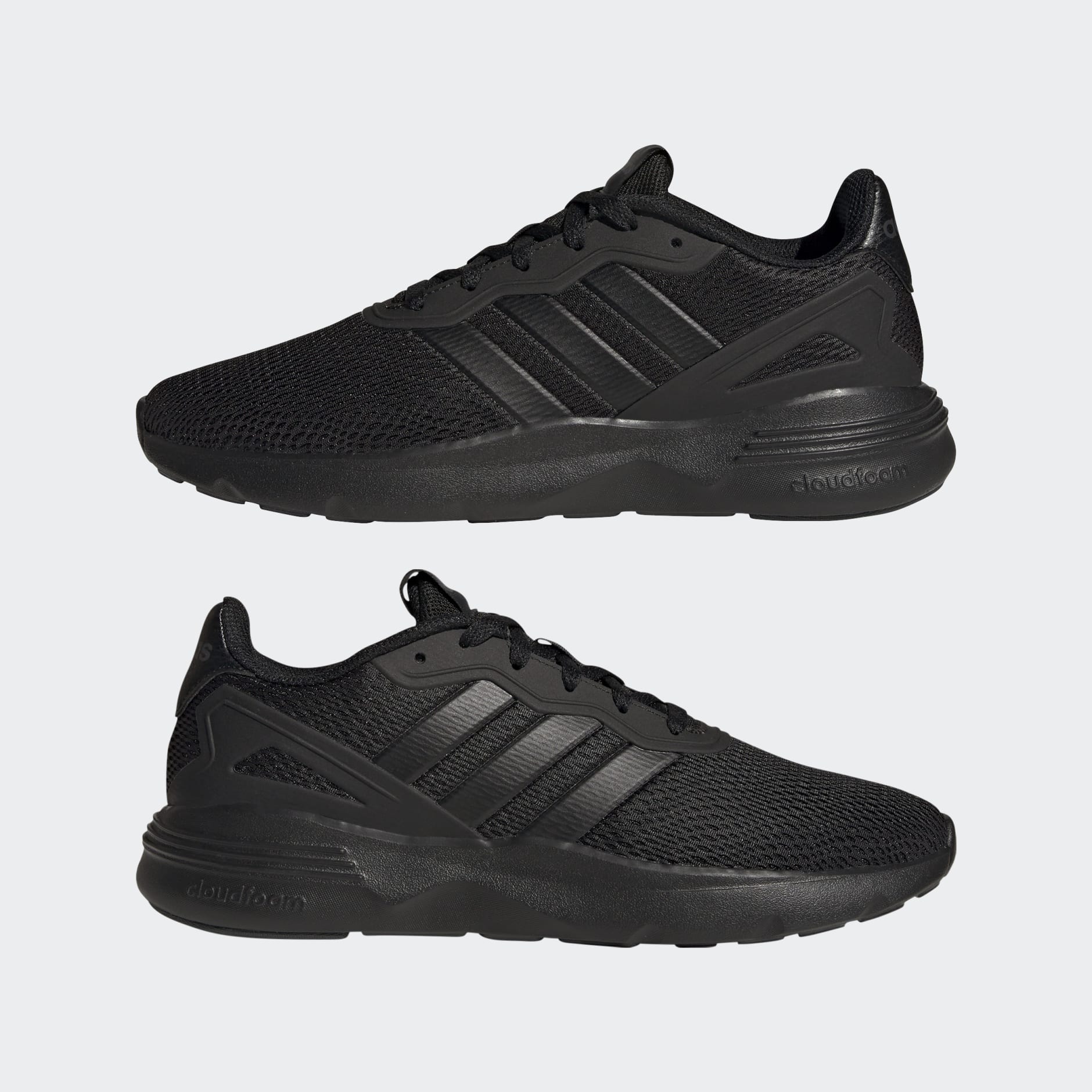 ampliar Esquivo Mantenimiento adidas Nebzed Cloudfoam Lifestyle Running Shoes - Black | adidas SA