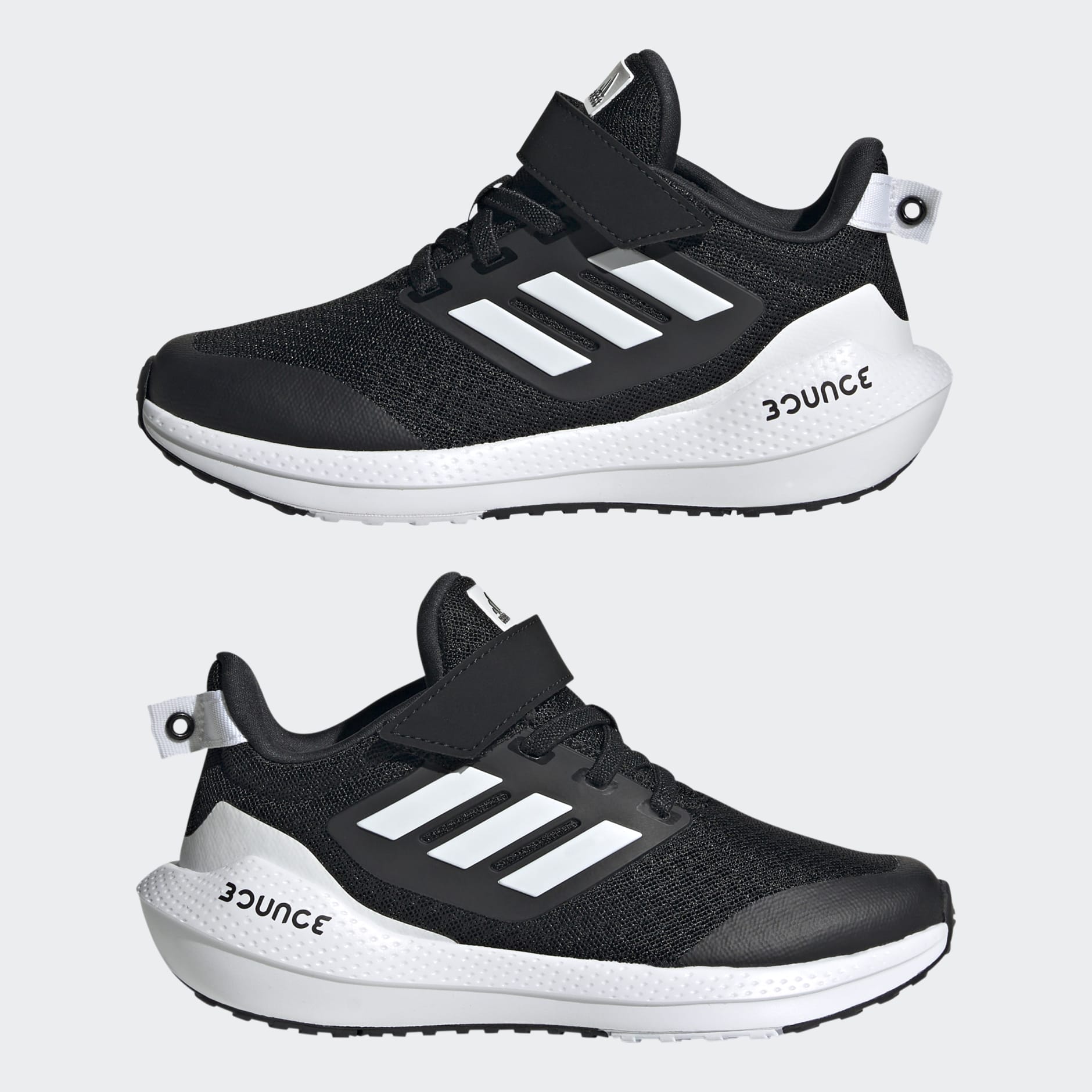 EQ21 Run 2.0 Bounce Sport Running Elastic Lace with Top Strap Shoes