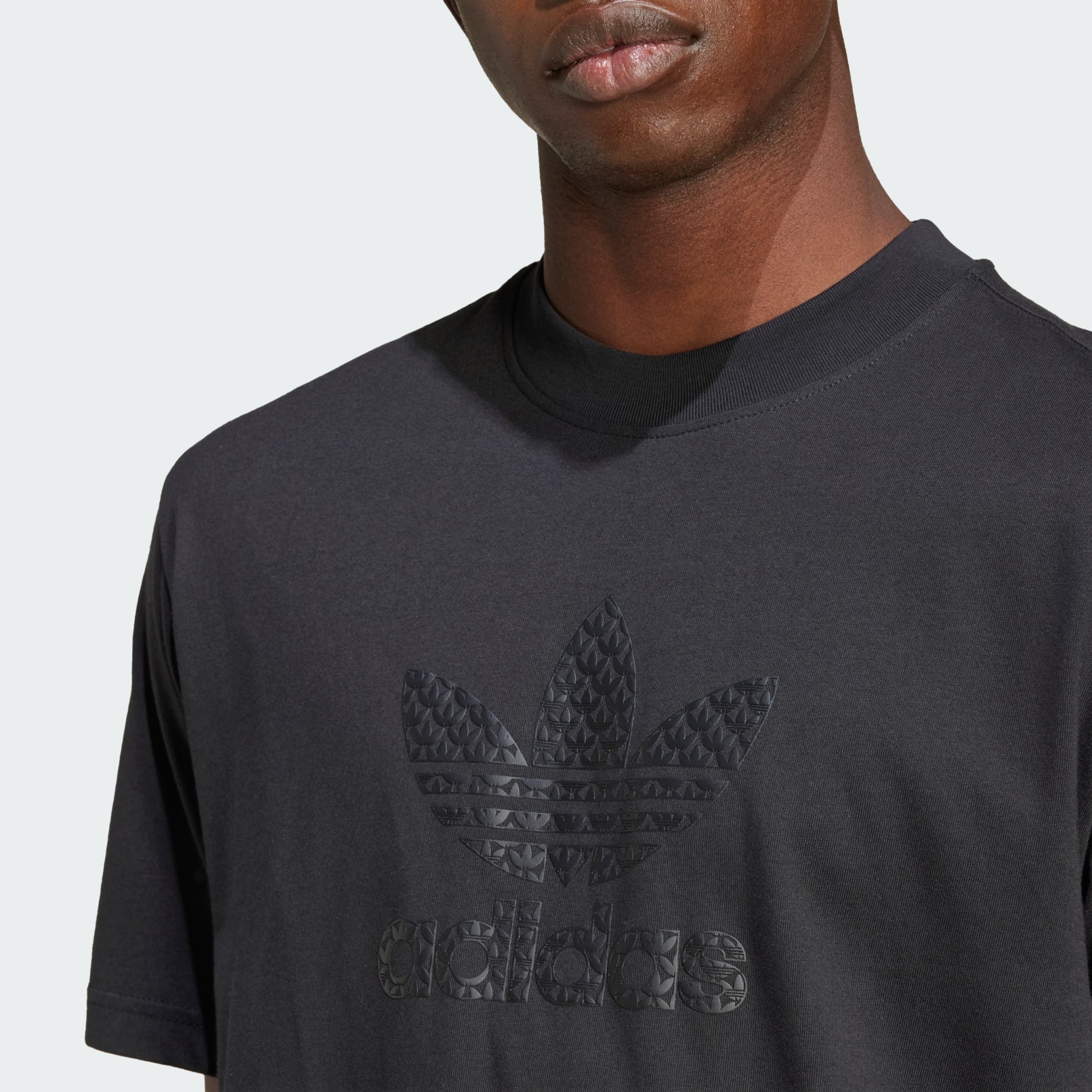 Clothing Monogram Tee Black adidas Bahrain