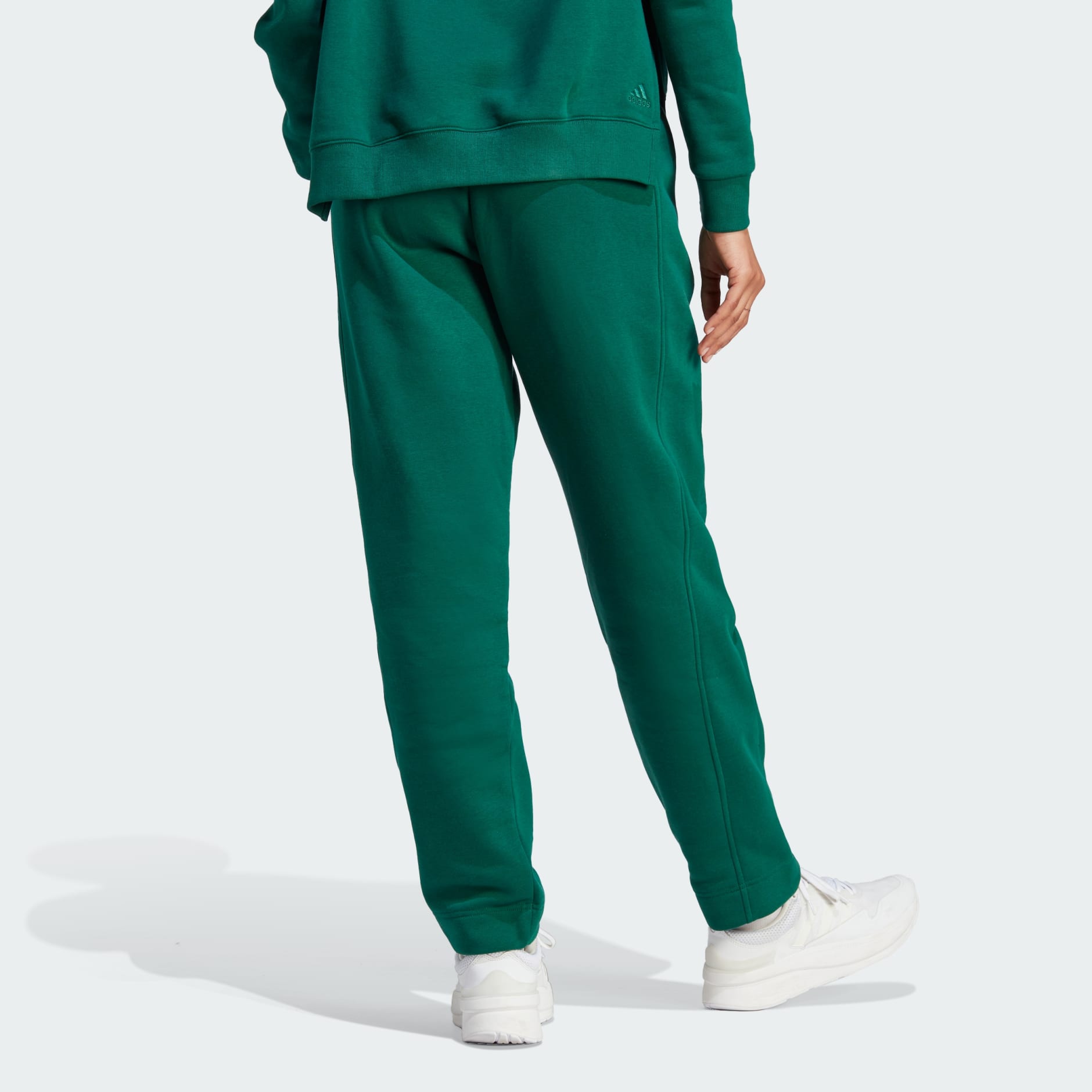 adidas All SZN Fleece Graphic LK - adidas Green Pants 