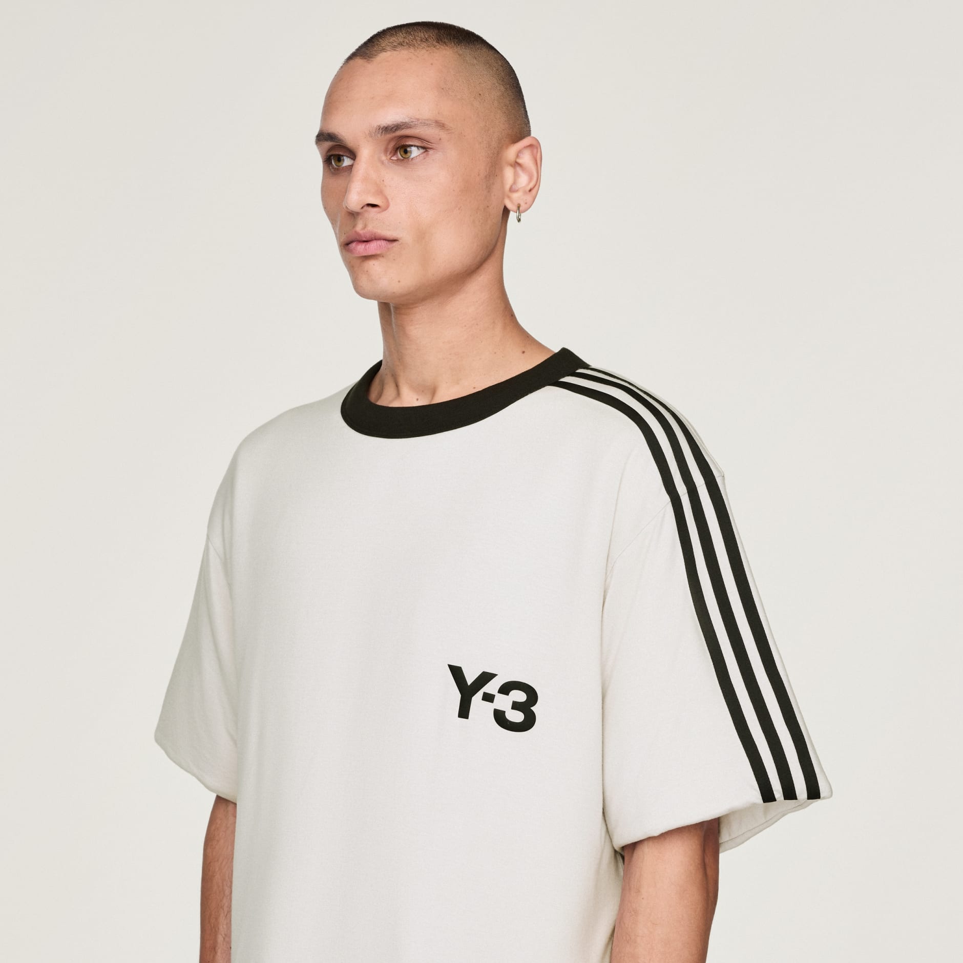 Y-3 Padded Short Sleeve Tee 3-Stripes