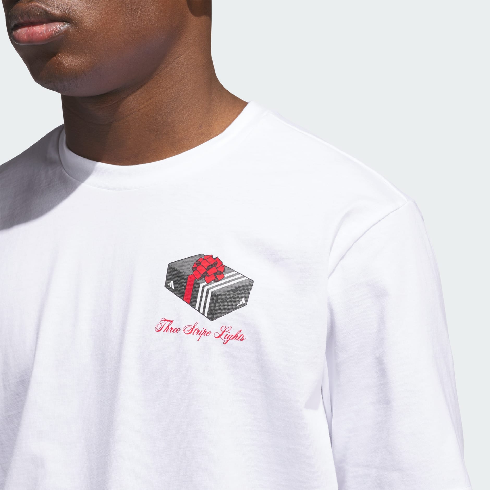 3-Stripes Lights Giftbox Graphic Tee