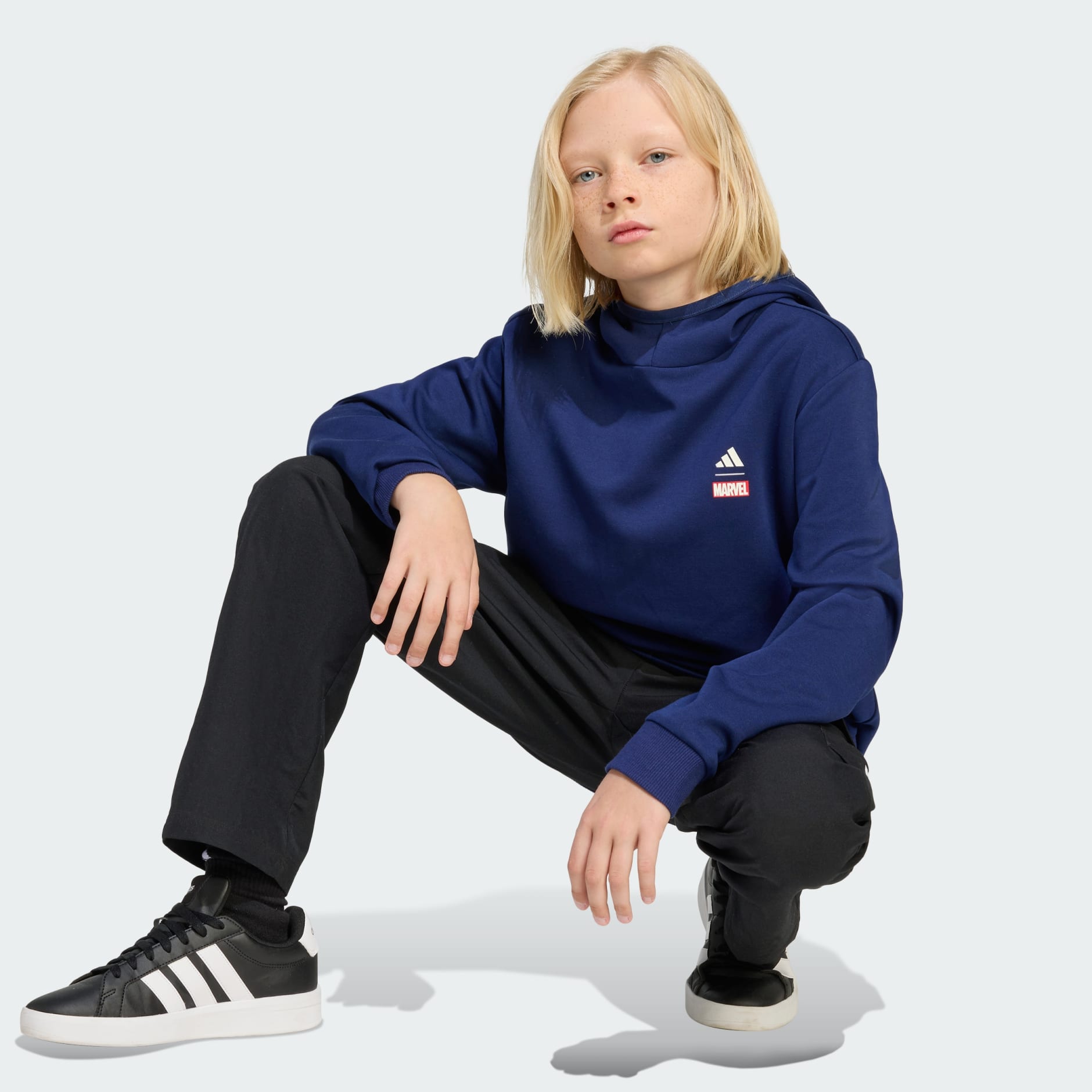 ADIDAS MARVEL SPIDER-MAN HOODED SWEAT