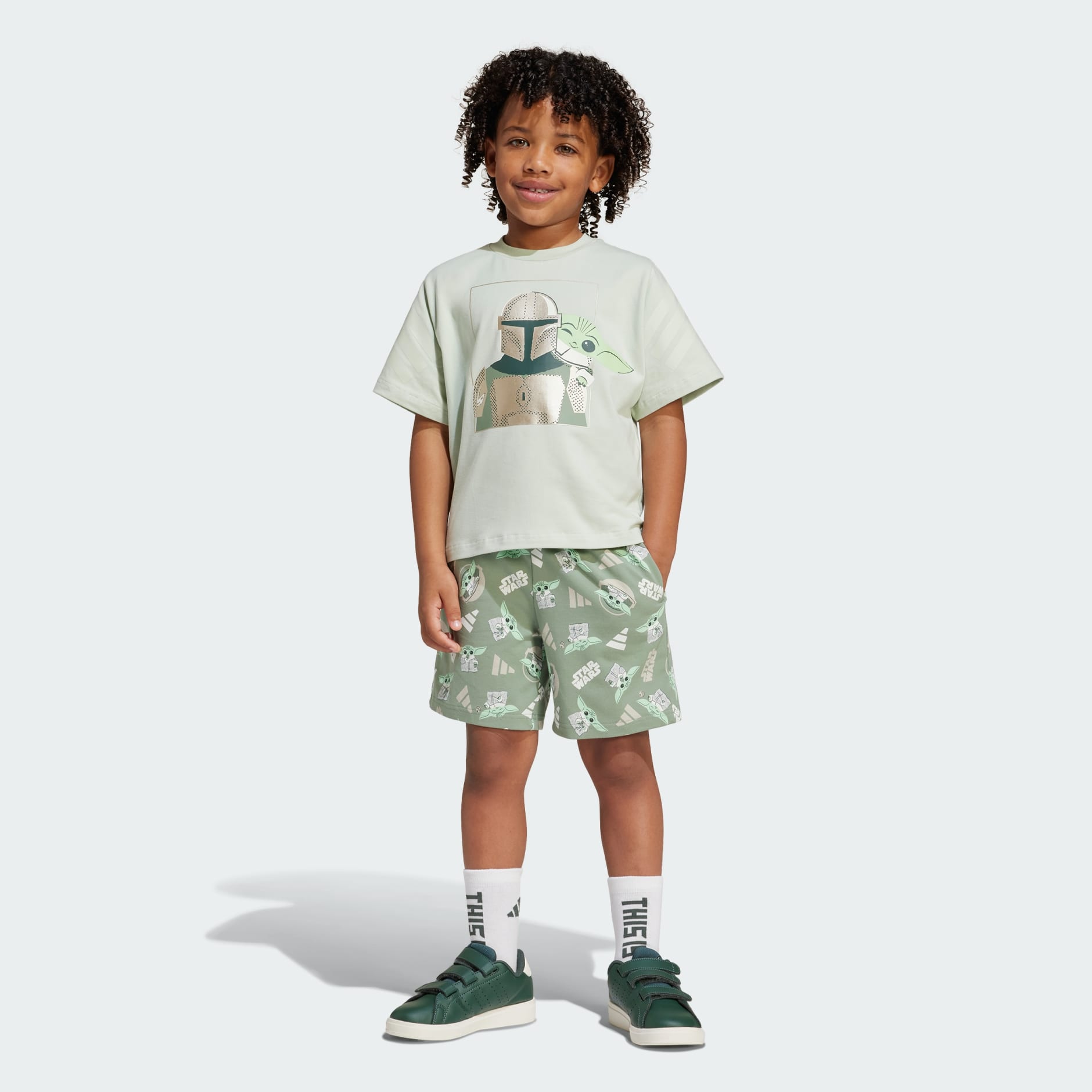 ADIDAS STAR WARS MANDALORIAN T-SHIRT SET