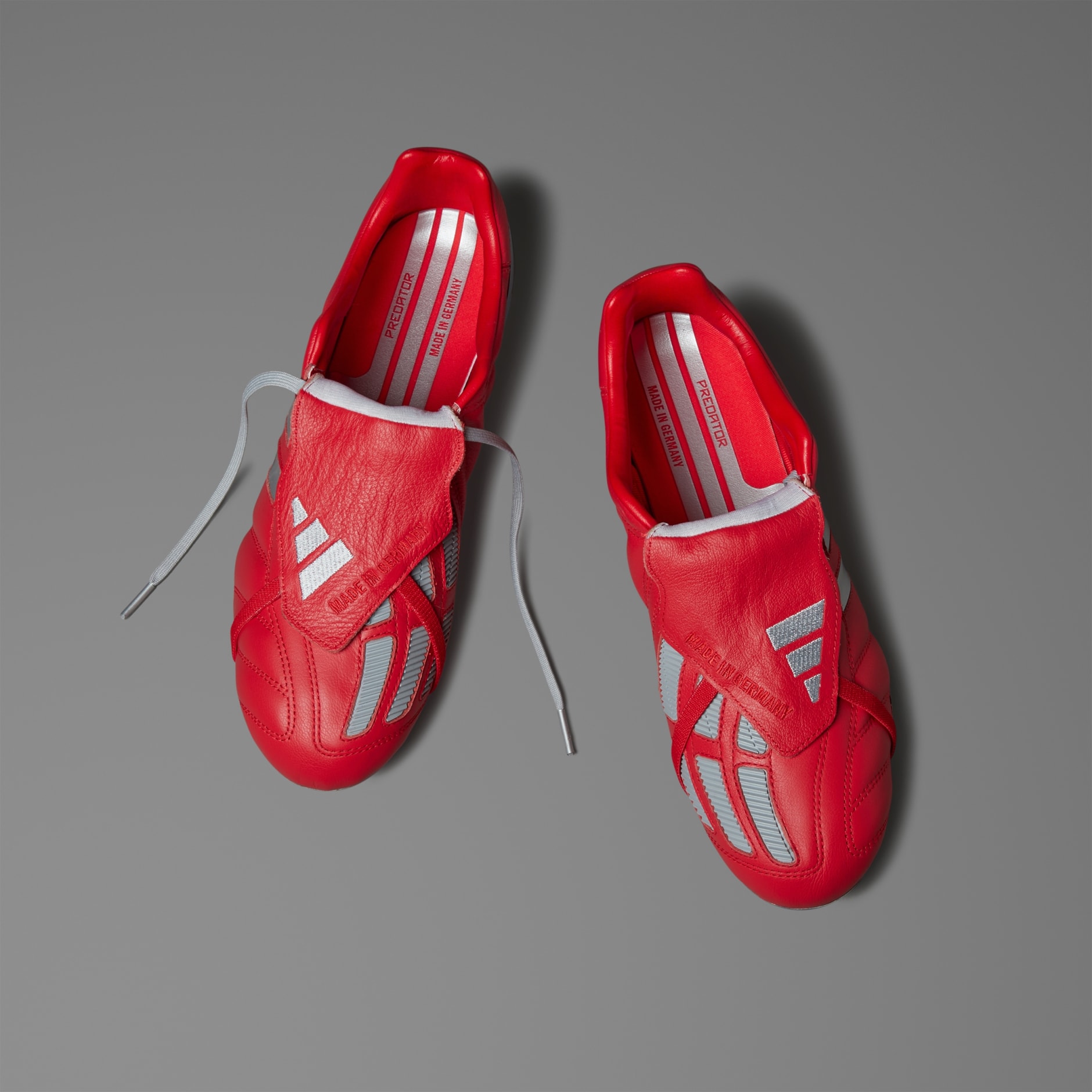 希少 adidas プレデターマニア FG 天然芝 26.5 レッド - メルカリ