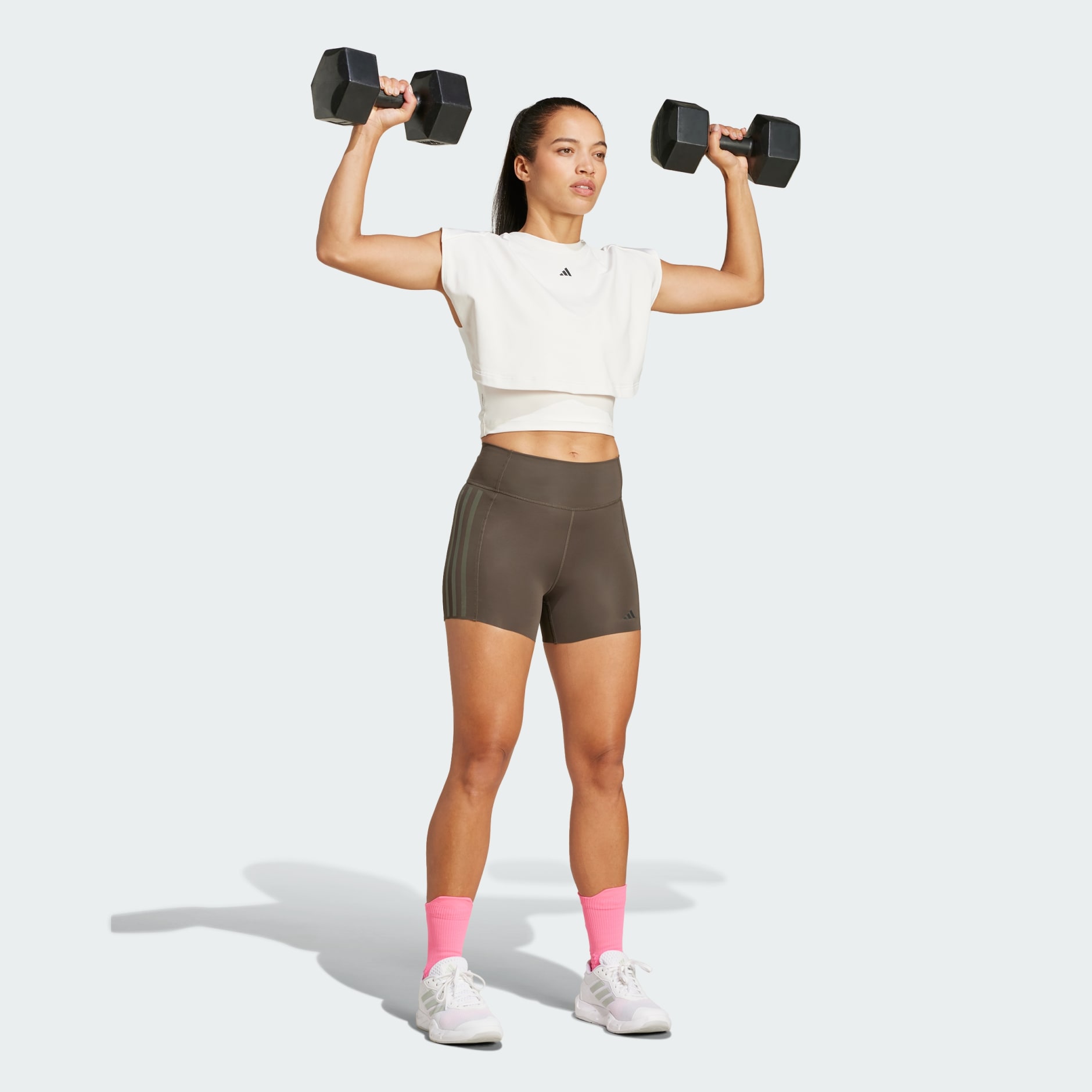 Power Boxy French Terry 3-Stripes Tank Top