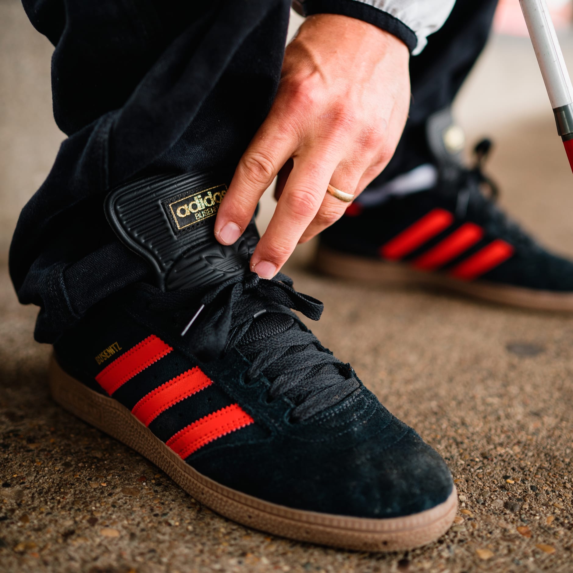 大人気☆アディダス☆メンズオリジナル☆Busenitz Pro Shoes adidas Busenitz Pro Shoes - Black | Free Shipping with