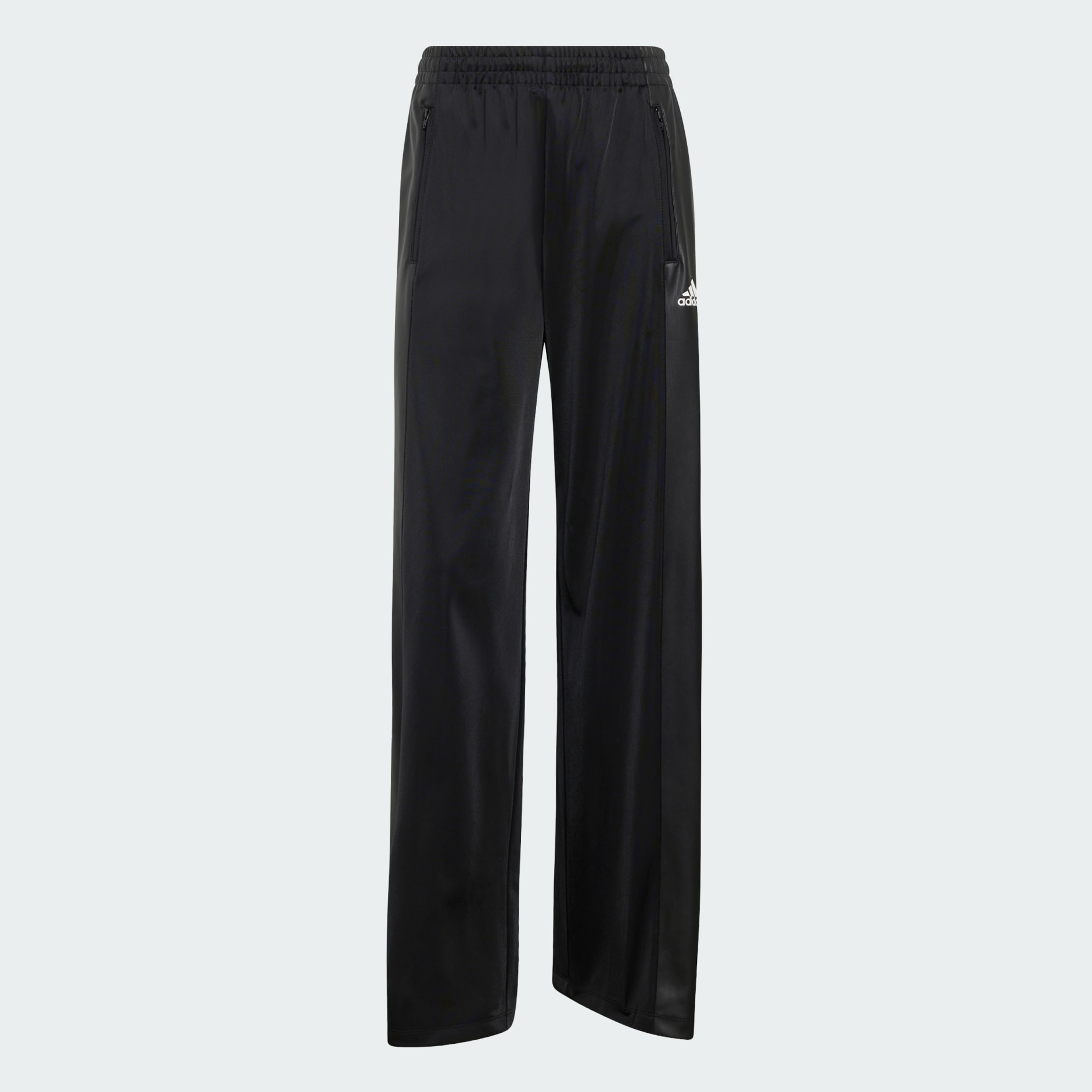 TEAMGEIST FAUX LEATHER TRACK PANTS