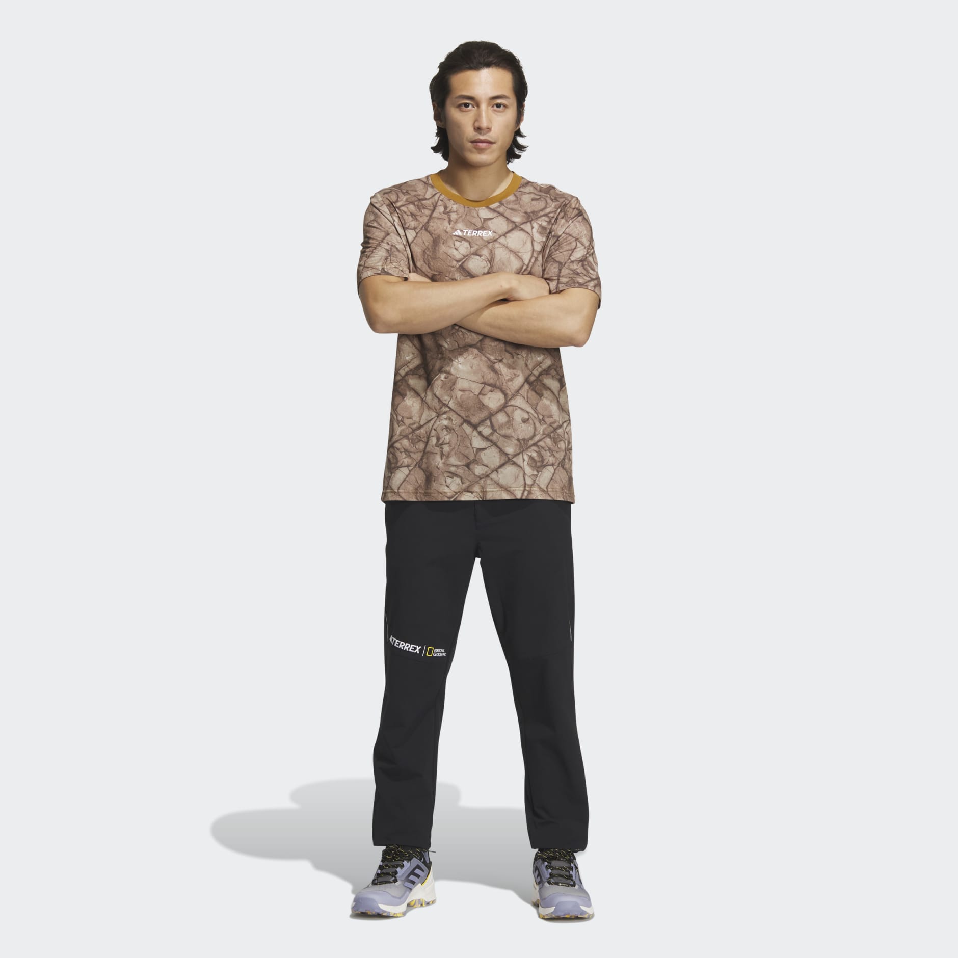 تيشيرت National Geographic Graphic Tencel Short Sleeve (للجنسين)
