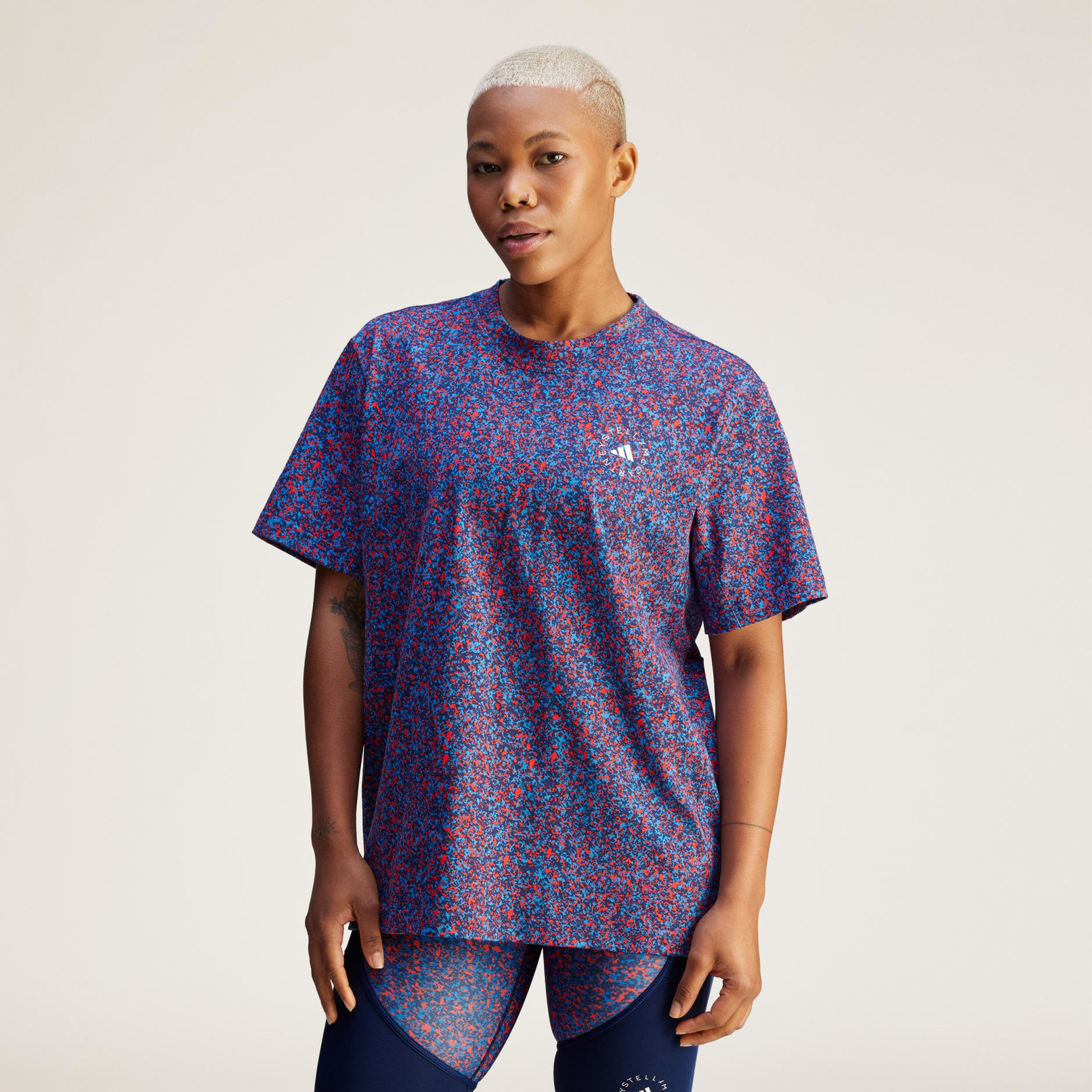 adidas by Stella McCartney Printed Loose Tee