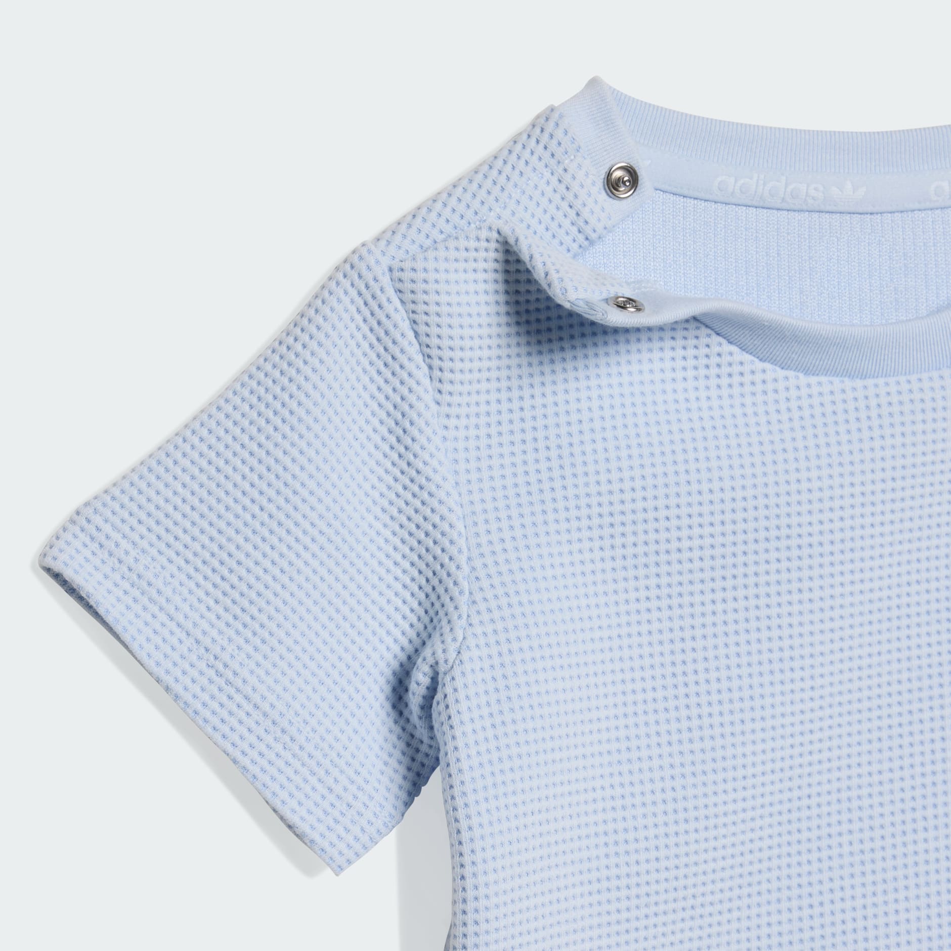 SET TRICOU REGULAR WAFFLE SHORT