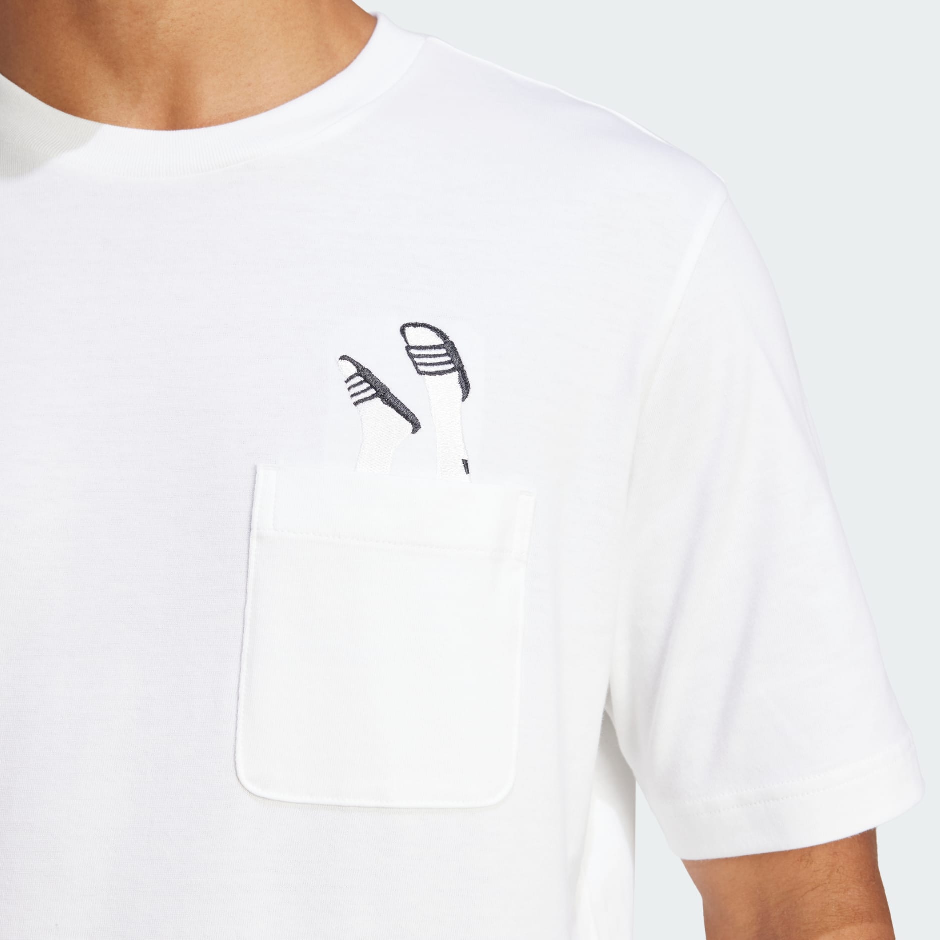 Lounge Slides Graphic Pocket Tee
