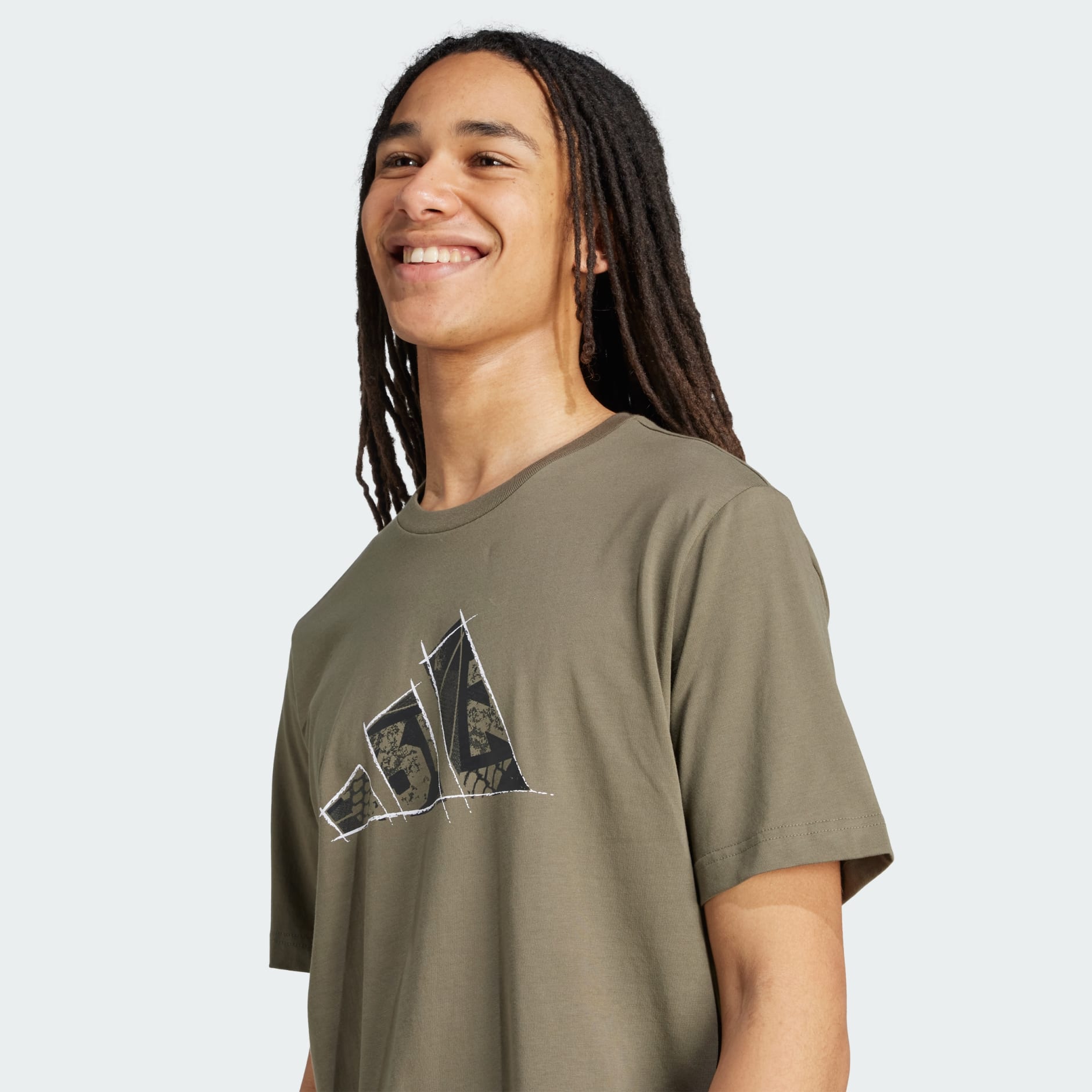 Tricou cu imprimeu și logo