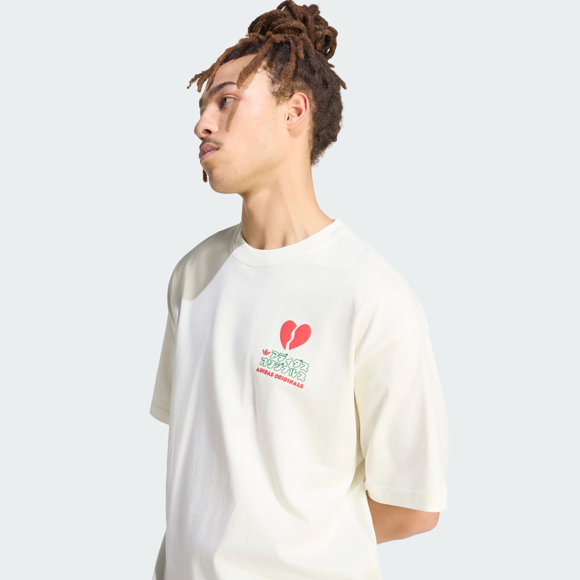 Tricou grafic V-Day Heart Broken Cat