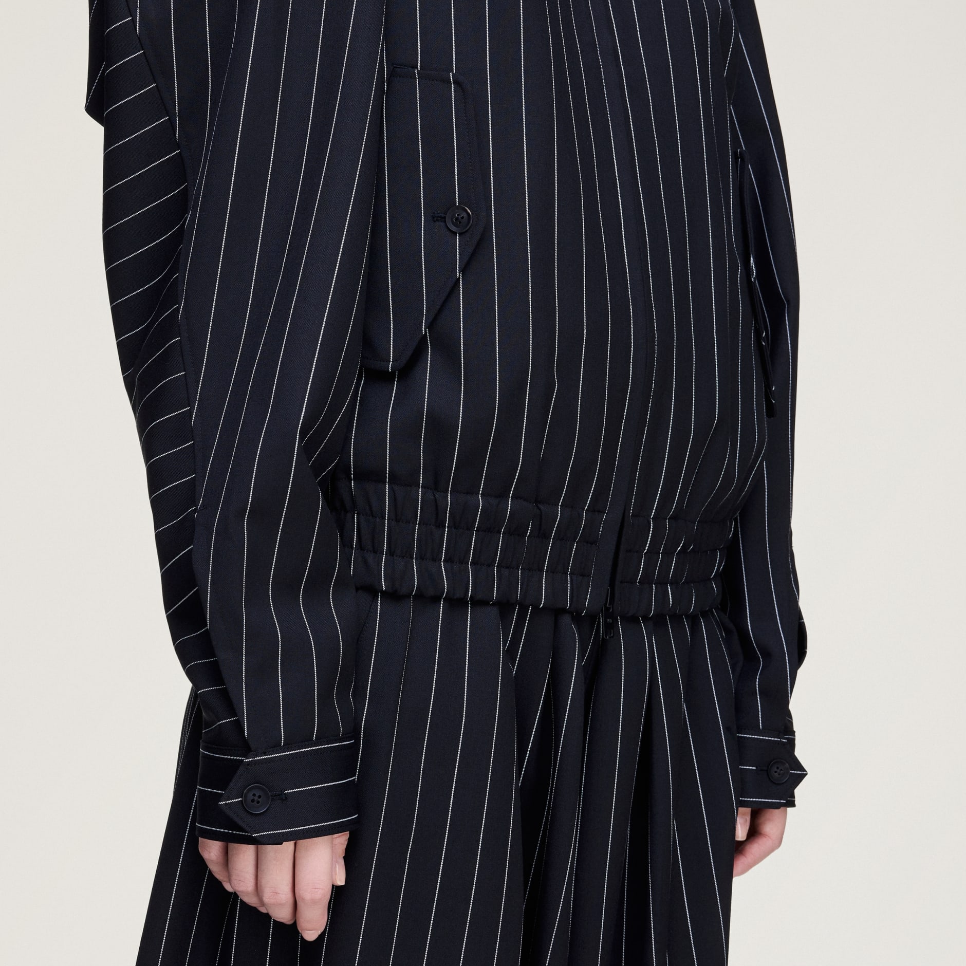 Y-3 REFINED WOOL UT BLOUSON