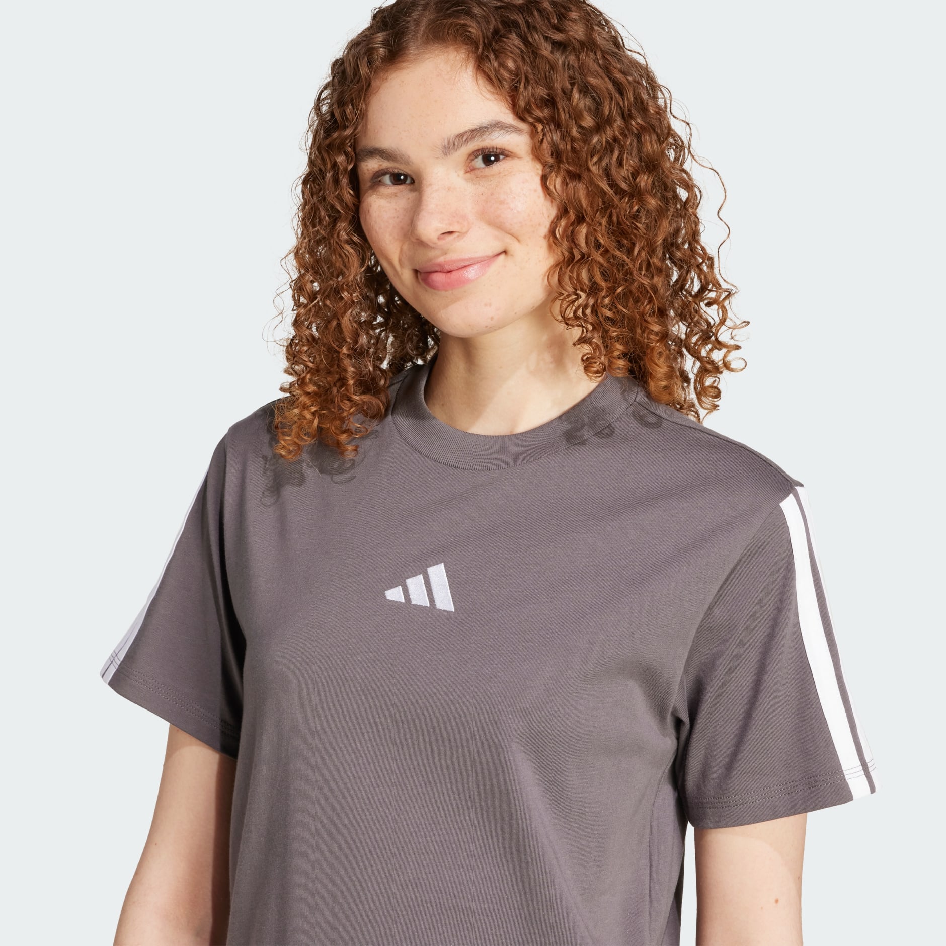 Essentials 3-Stripes Cotton Tee
