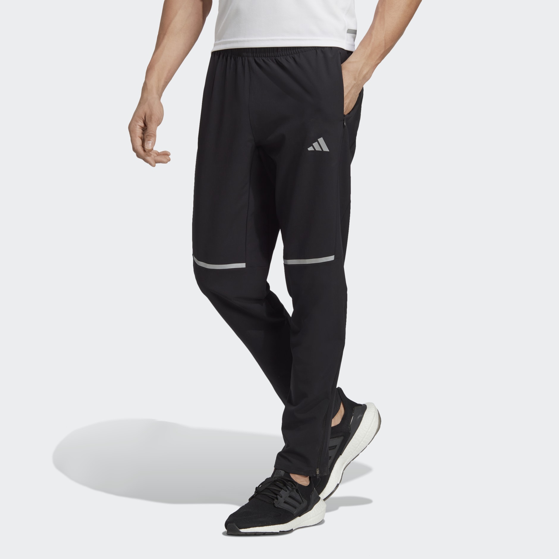 Men's Clothing - Own the Run Shell Pants - Black | adidas Saudi Arabia