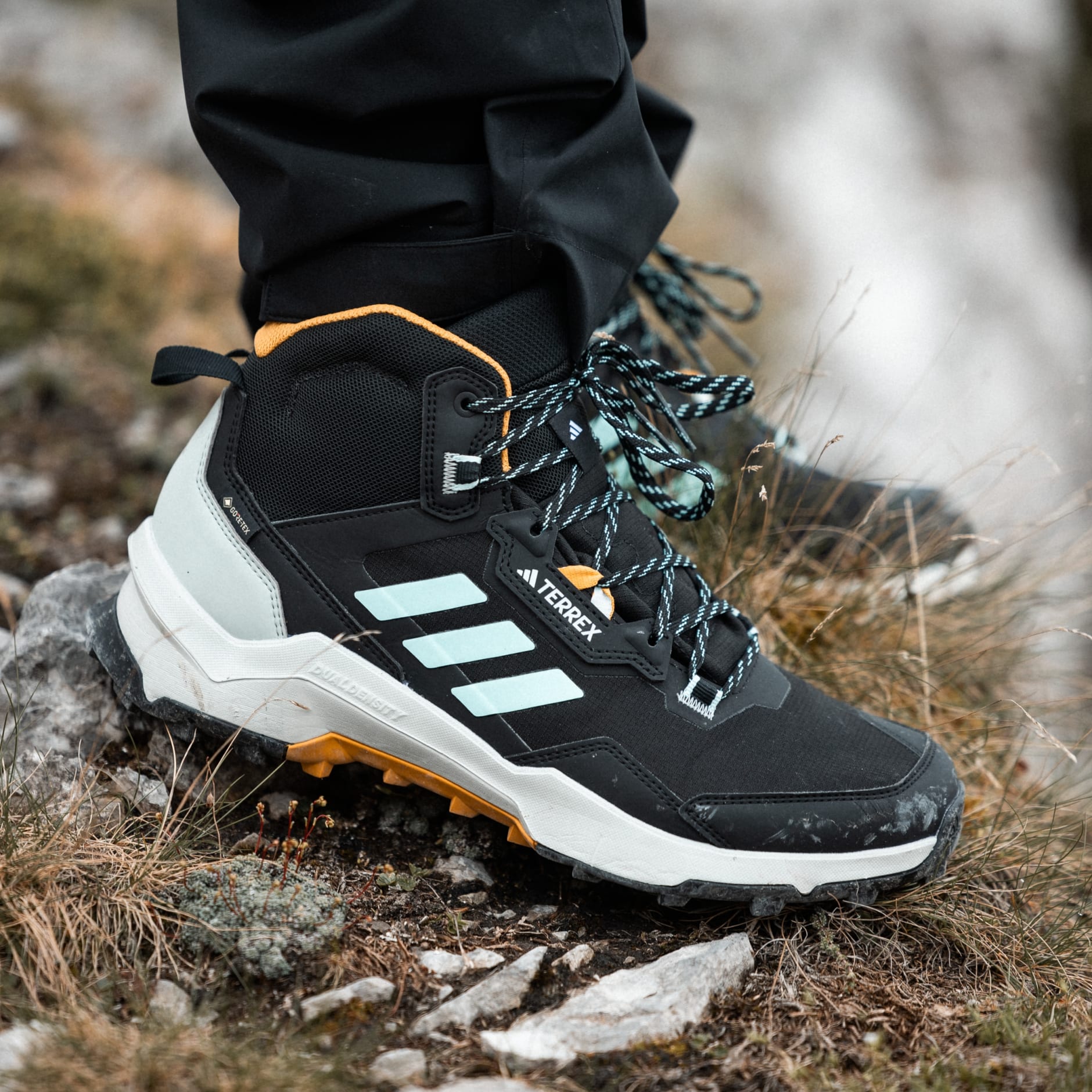 Shoes - Terrex AX4 Mid GORE-TEX Hiking Shoes - Black | adidas South Africa