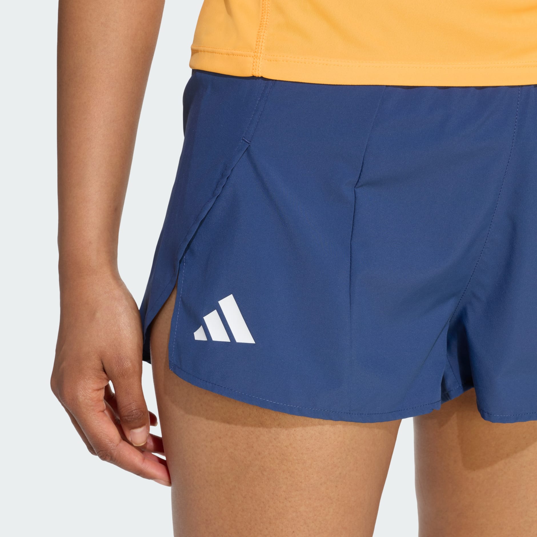 Short de running fendu Adizero Essentials