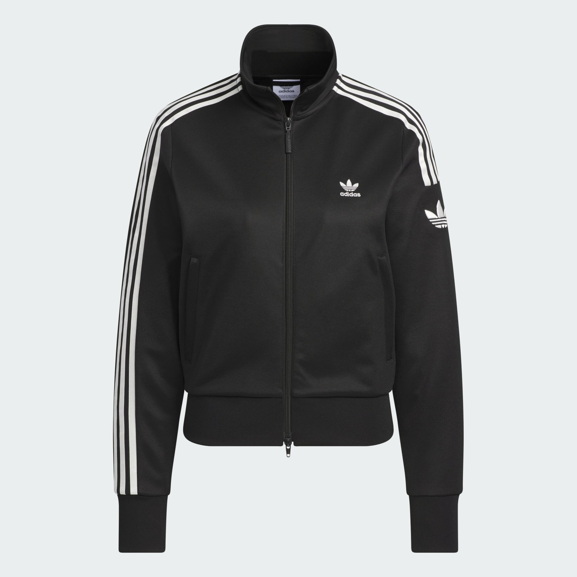 Retro Trefoil Track Top - Black | adidas Hong Kong
