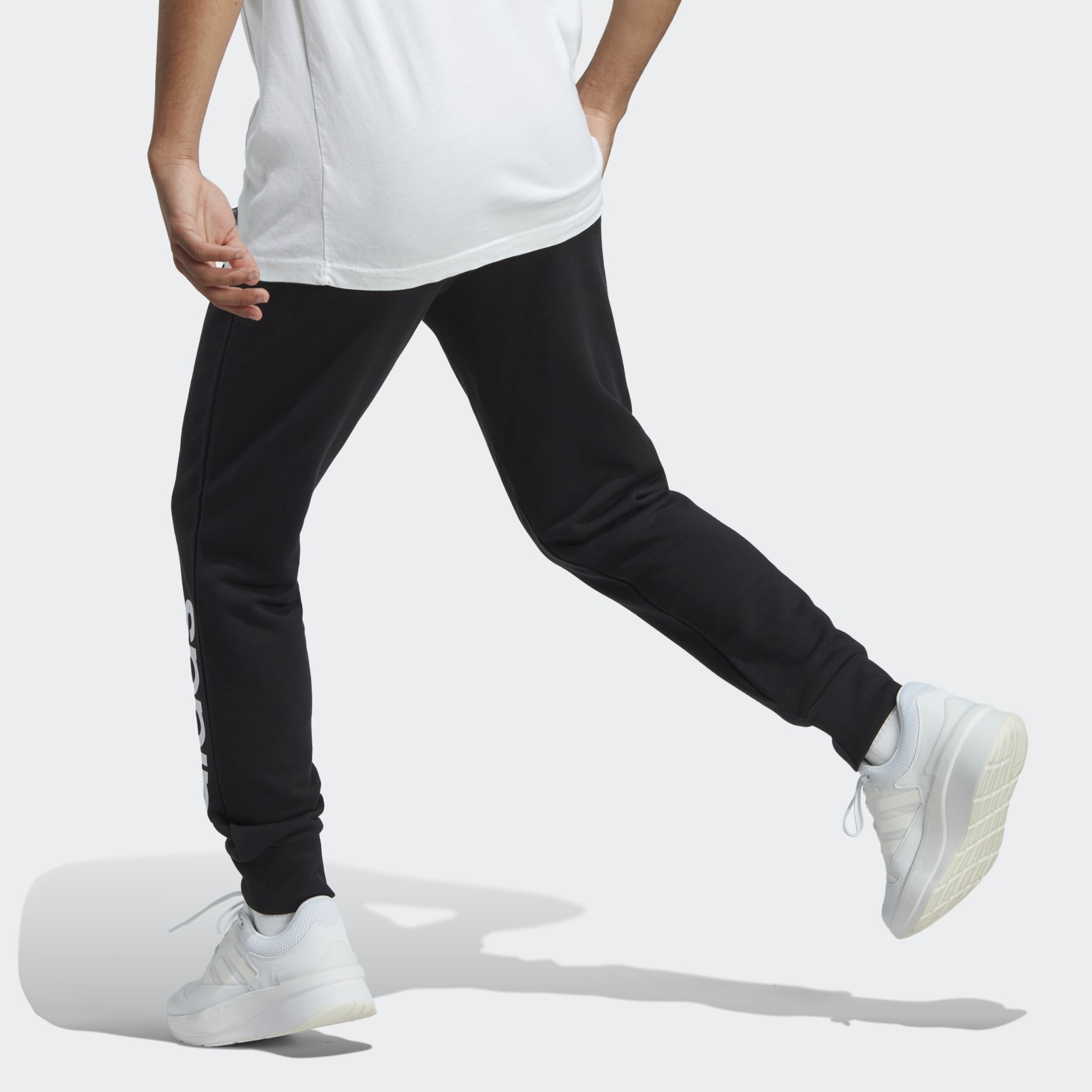 Essentials French Terry Tapered Cuff Logo Pants