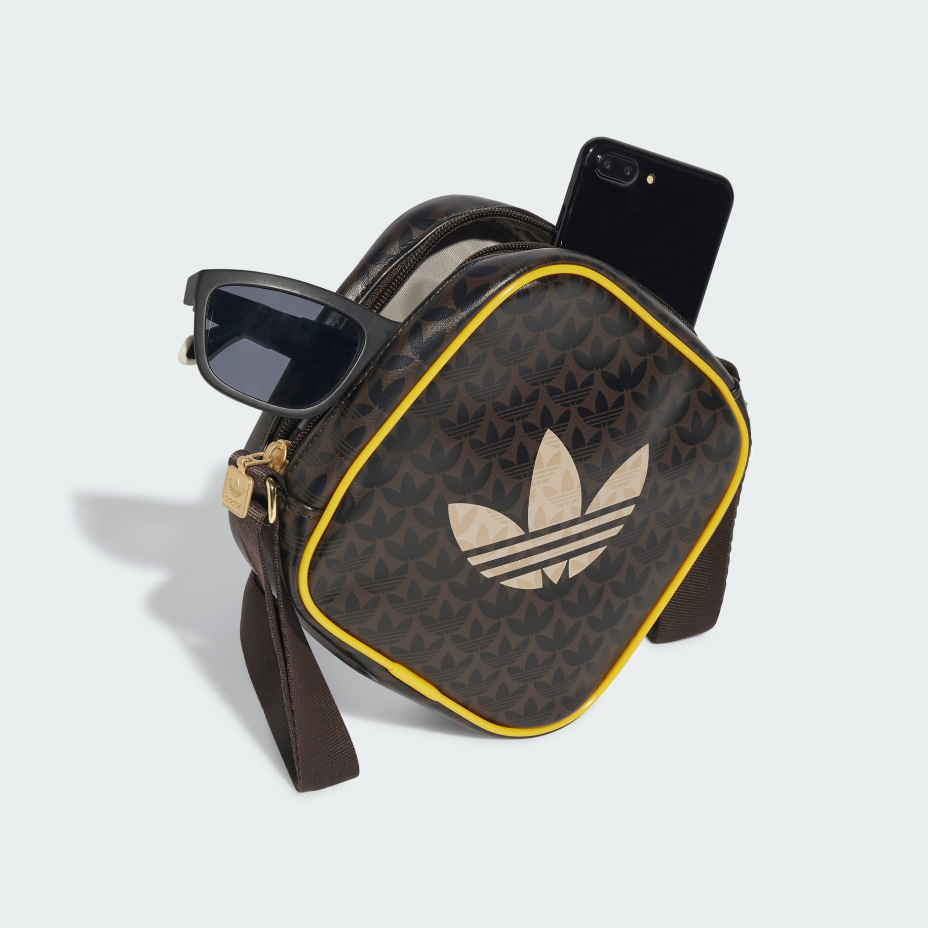 Accessories Monogram Diamond Shaped Bag Brown adidas South Africa