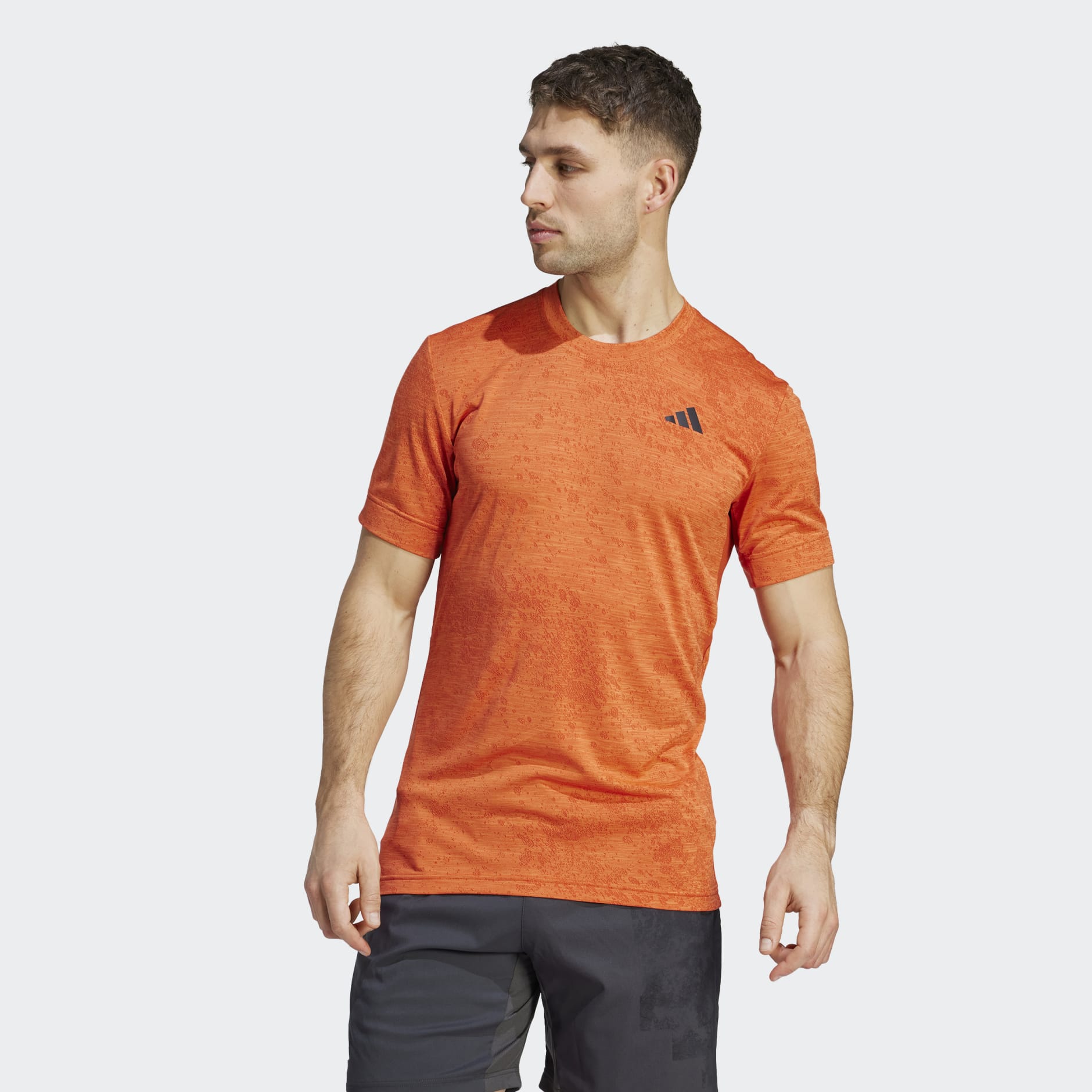 Clothing - Tennis FreeLift Tee - Red | adidas South Africa