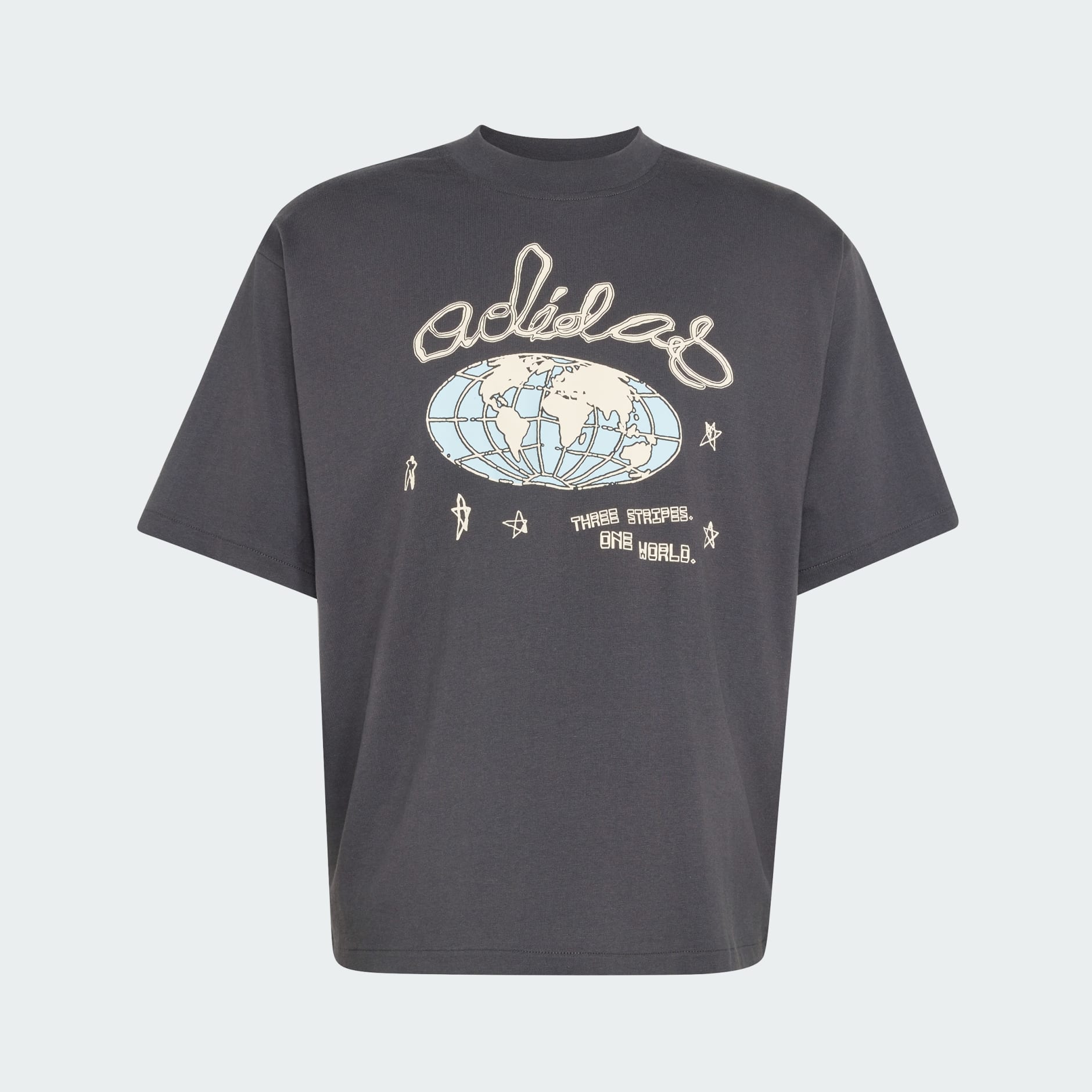 ORIGINALS ONE WORLD 圖案 T 恤