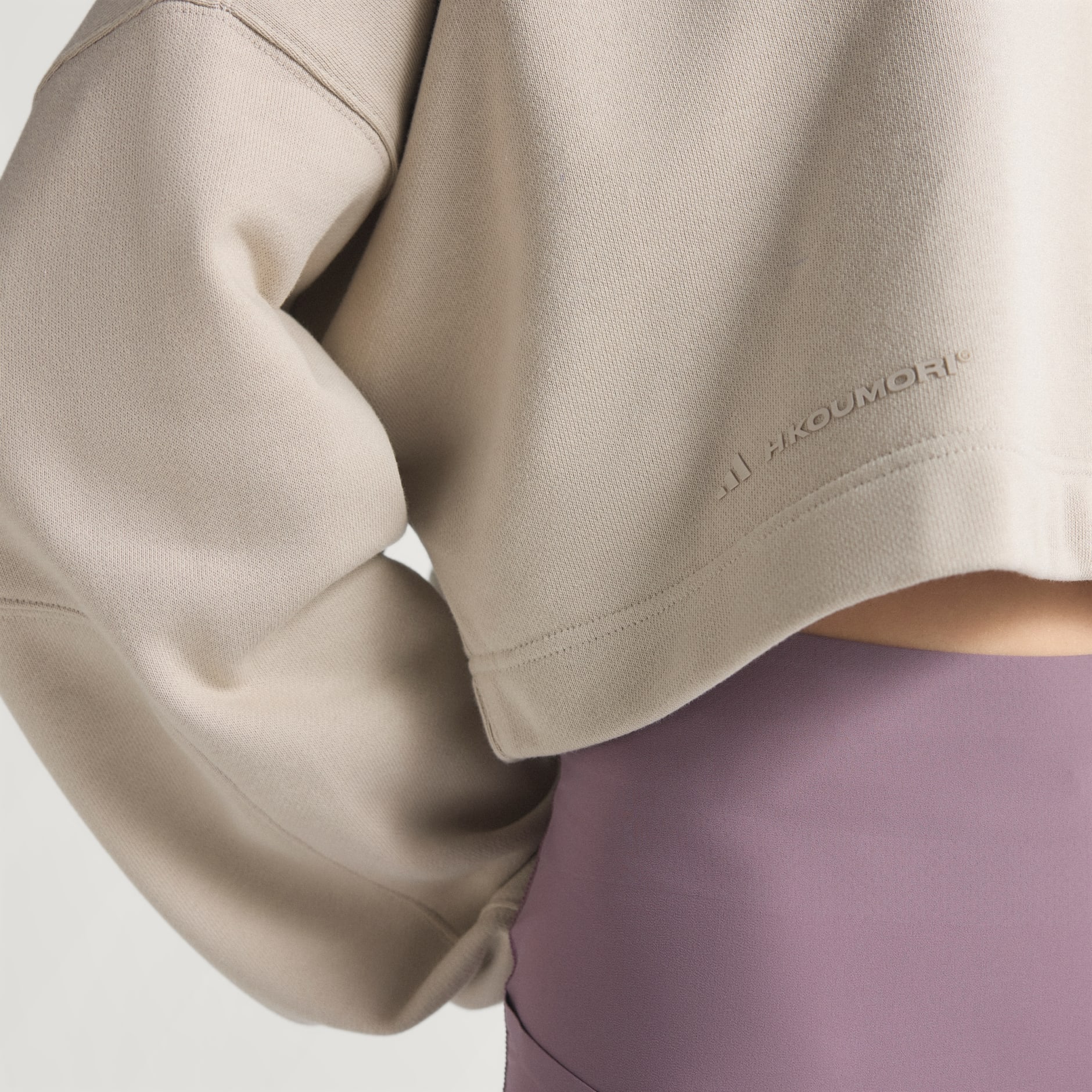 Bluză de alergare cu guler rotund adi365 hk