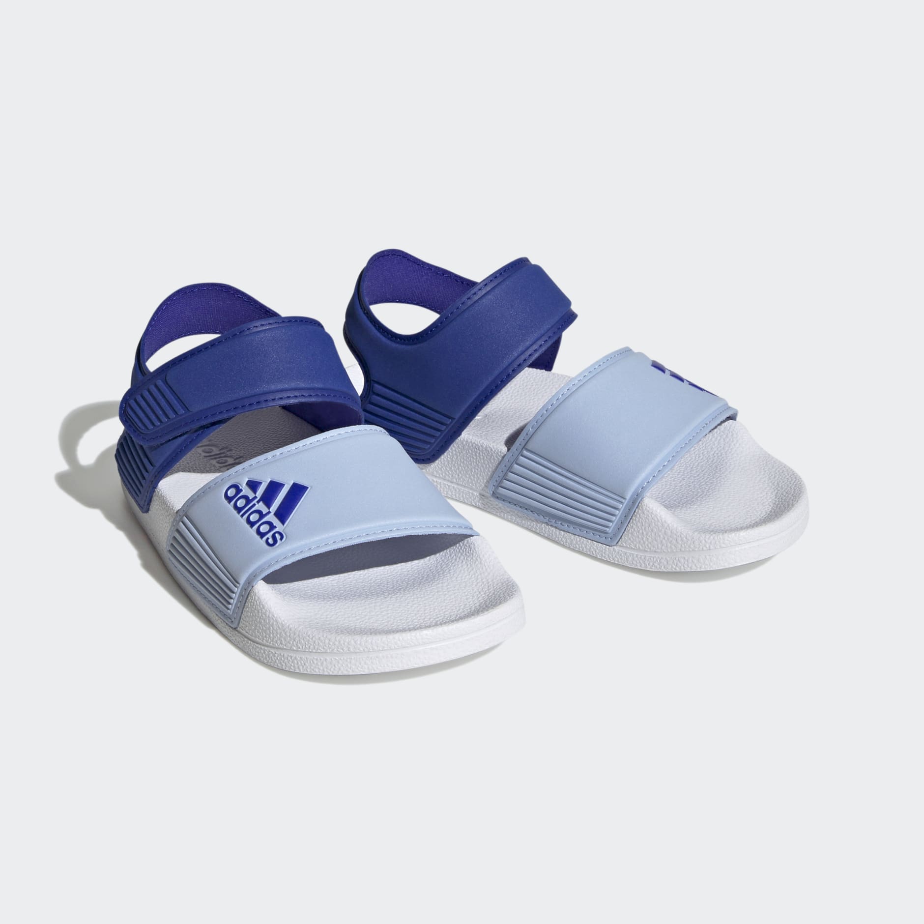 Shoes - Adilette Sandals - Blue | adidas South Africa